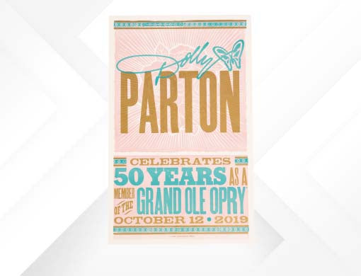 NEXUSVII × HATCH SHOW PRINT ネクサス7 ポスター Hatch Show Prints - OpryShop
