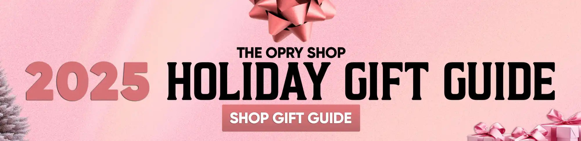 2025 holiday gift guide from the opry shop.