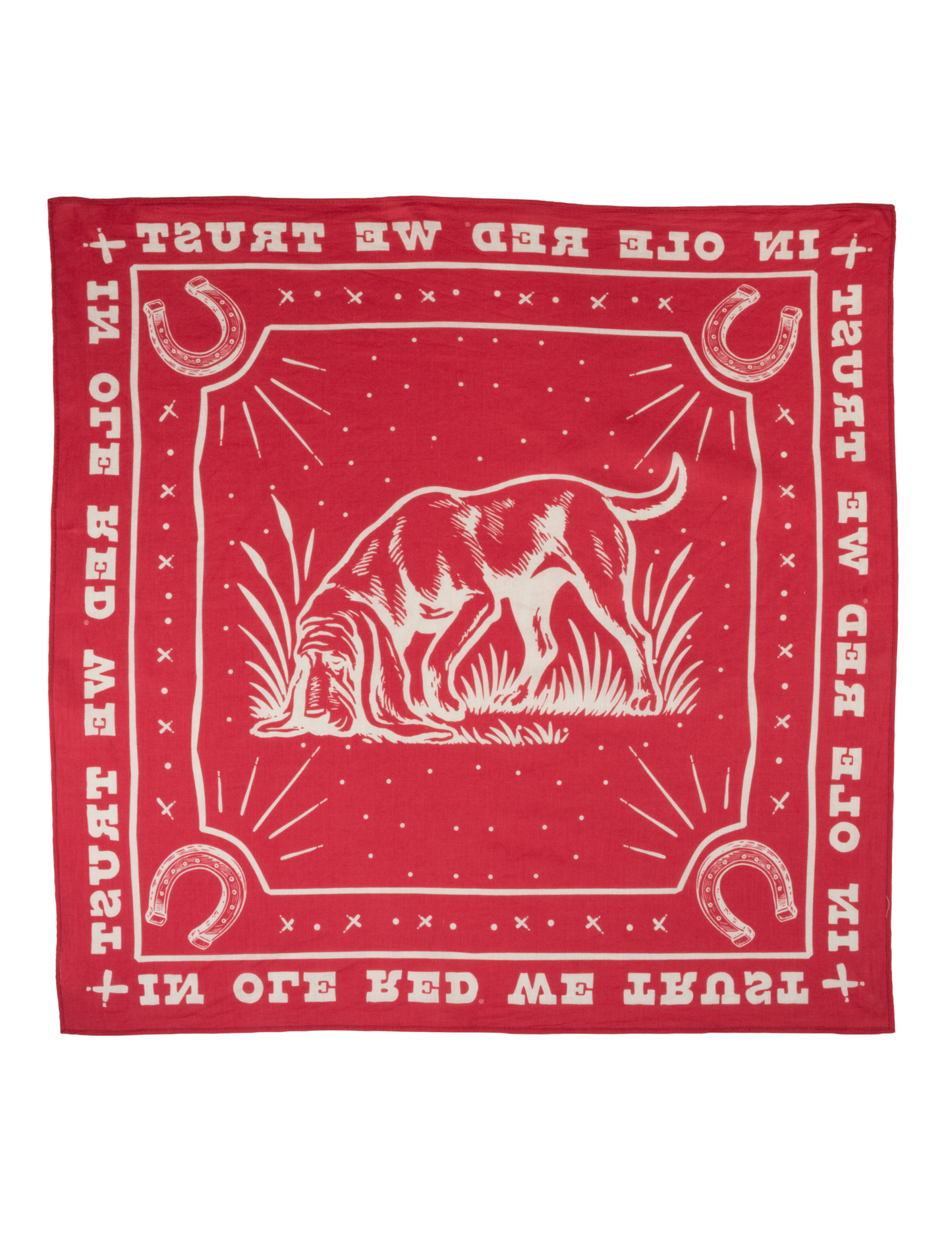 In Ole Red We Trust Bandana - BANDANA