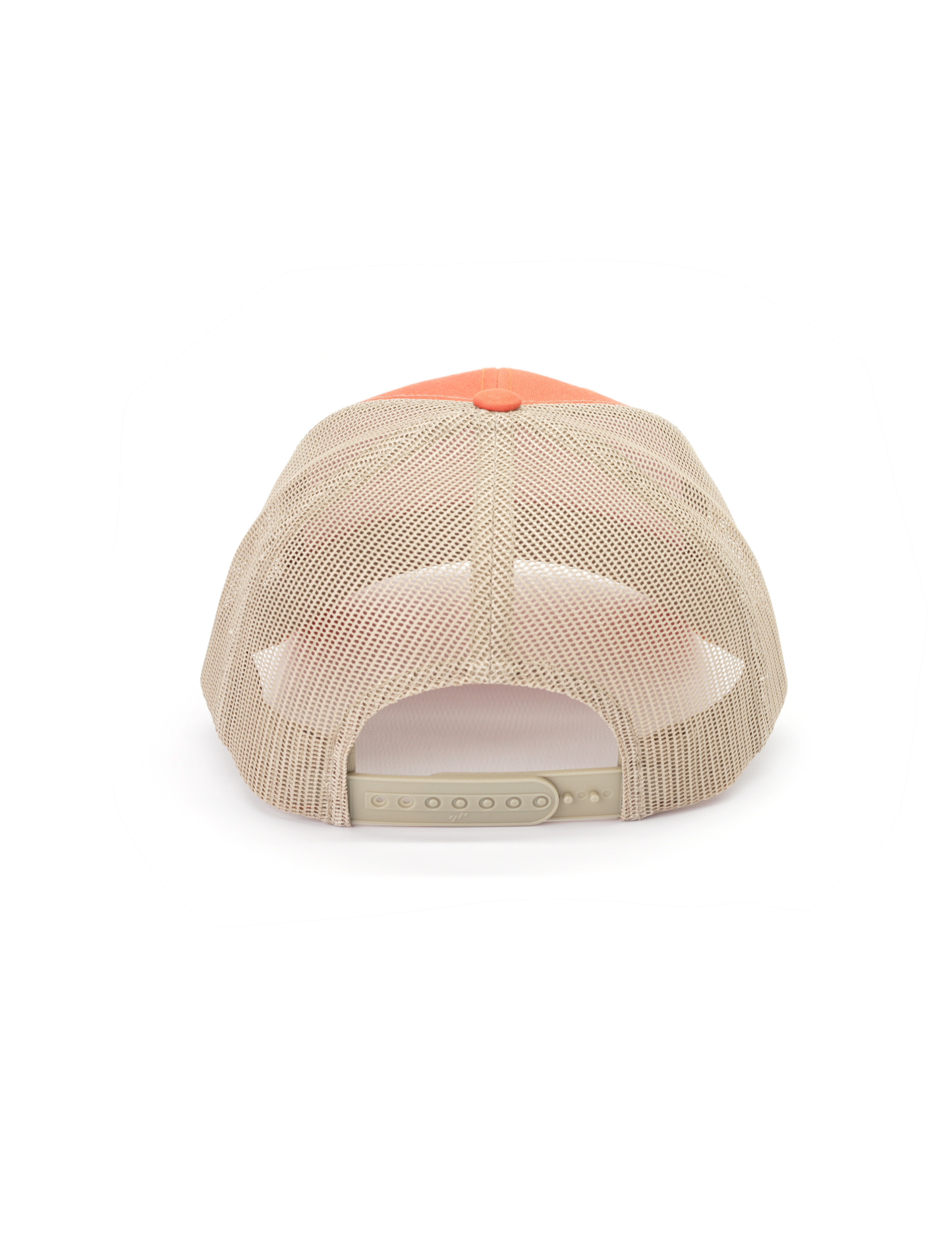 Category 10 Genuine Patch Leather Hat Orange - BASEBALL