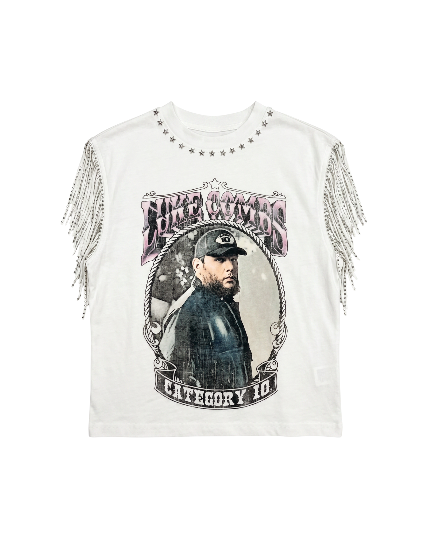 Category 10 Luke Combs Fringe Tank - SLEEVELESS