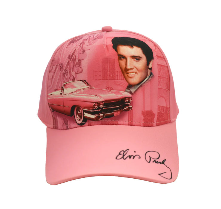 Elvis Guitar Car Hat