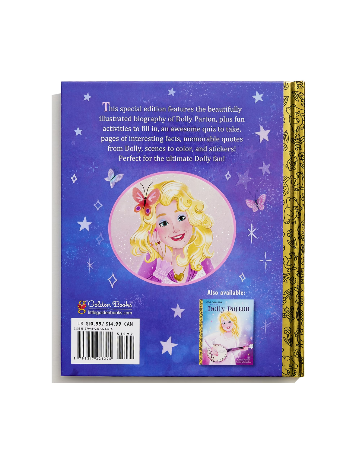 A Little Golden Book Dolly Parton Ultimate Fan Edition - KIDS BOOKS