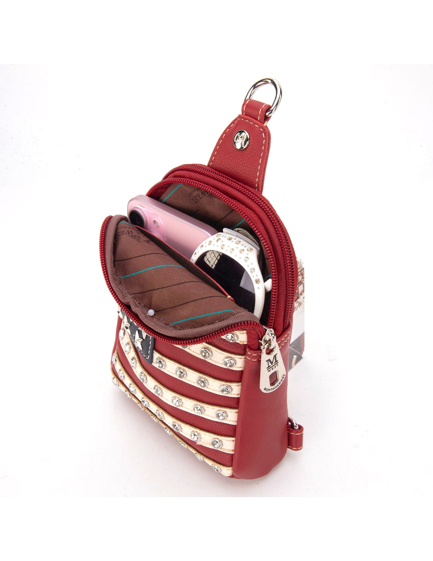 American Pride Sling Bag - HANDBAGS