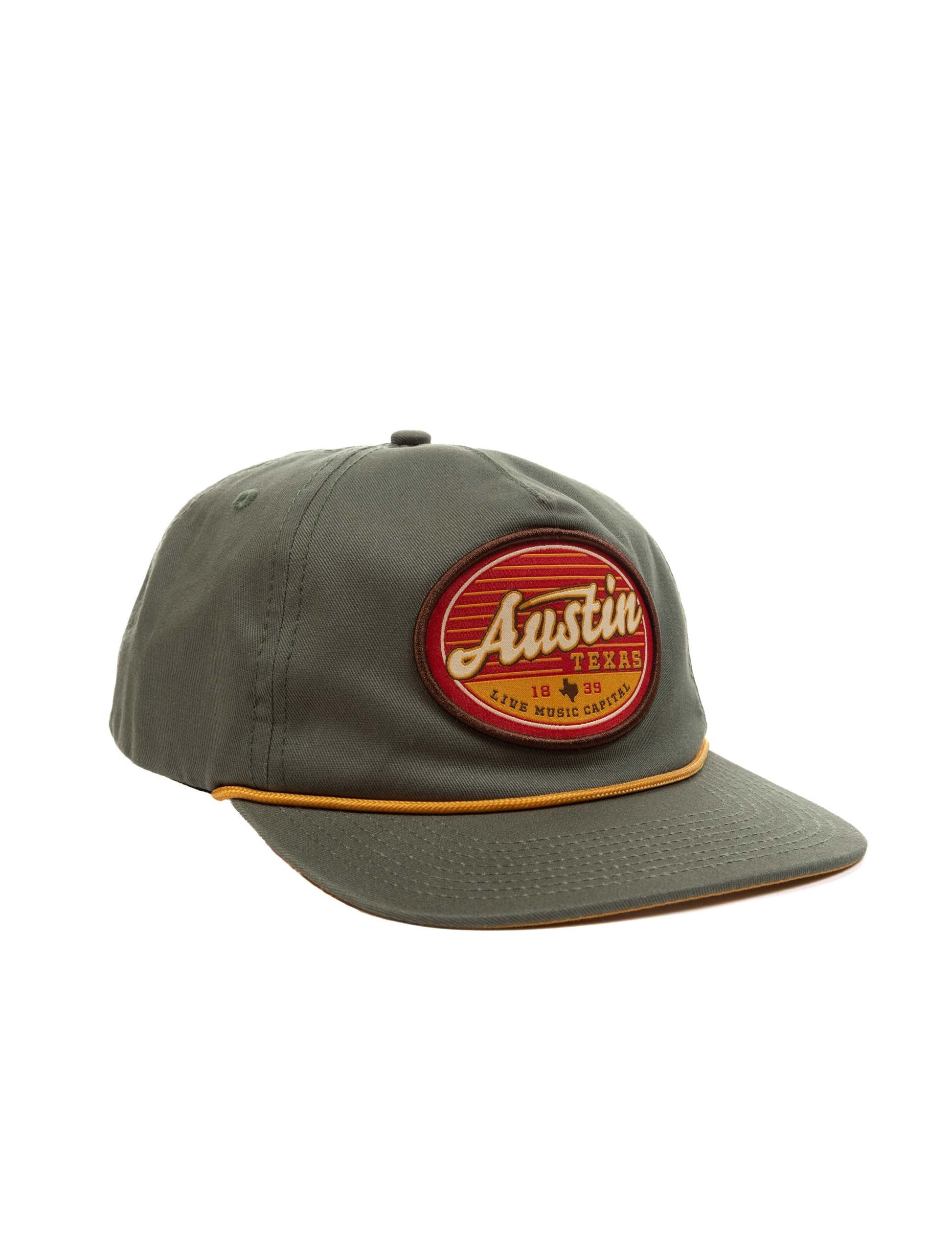 Austin Texas Live Music Capital Patch Hat - HATS