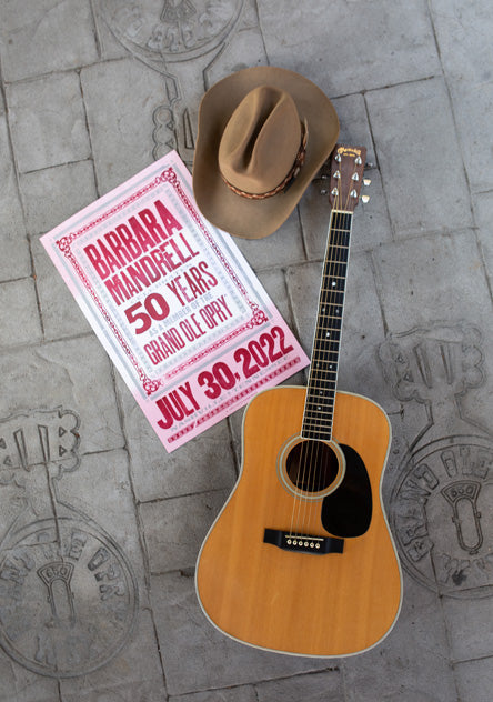 Barbara Mandrell 50th Anniversary Hatch Show Print - POSTERS