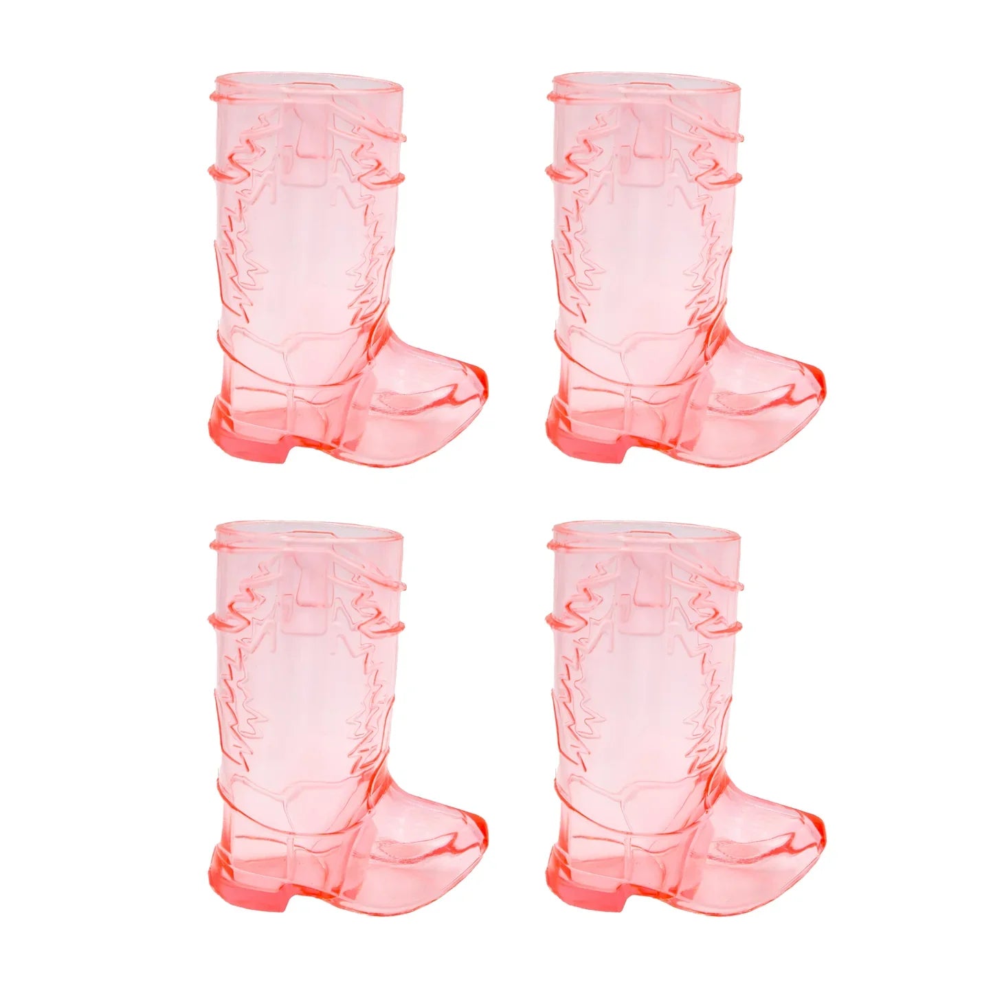 Boot Scootin Shot Cups 4 Pack - DRINKWARE