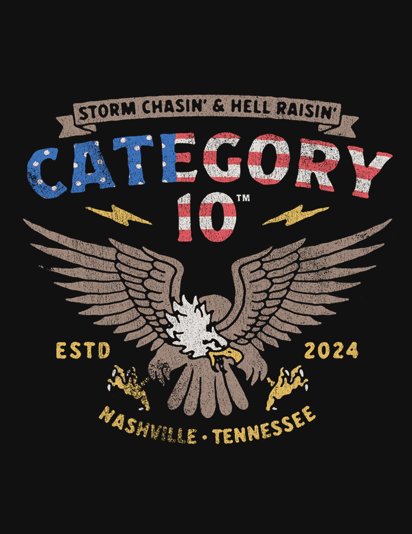 Category 10 American Eagle T-Shirt - S/S