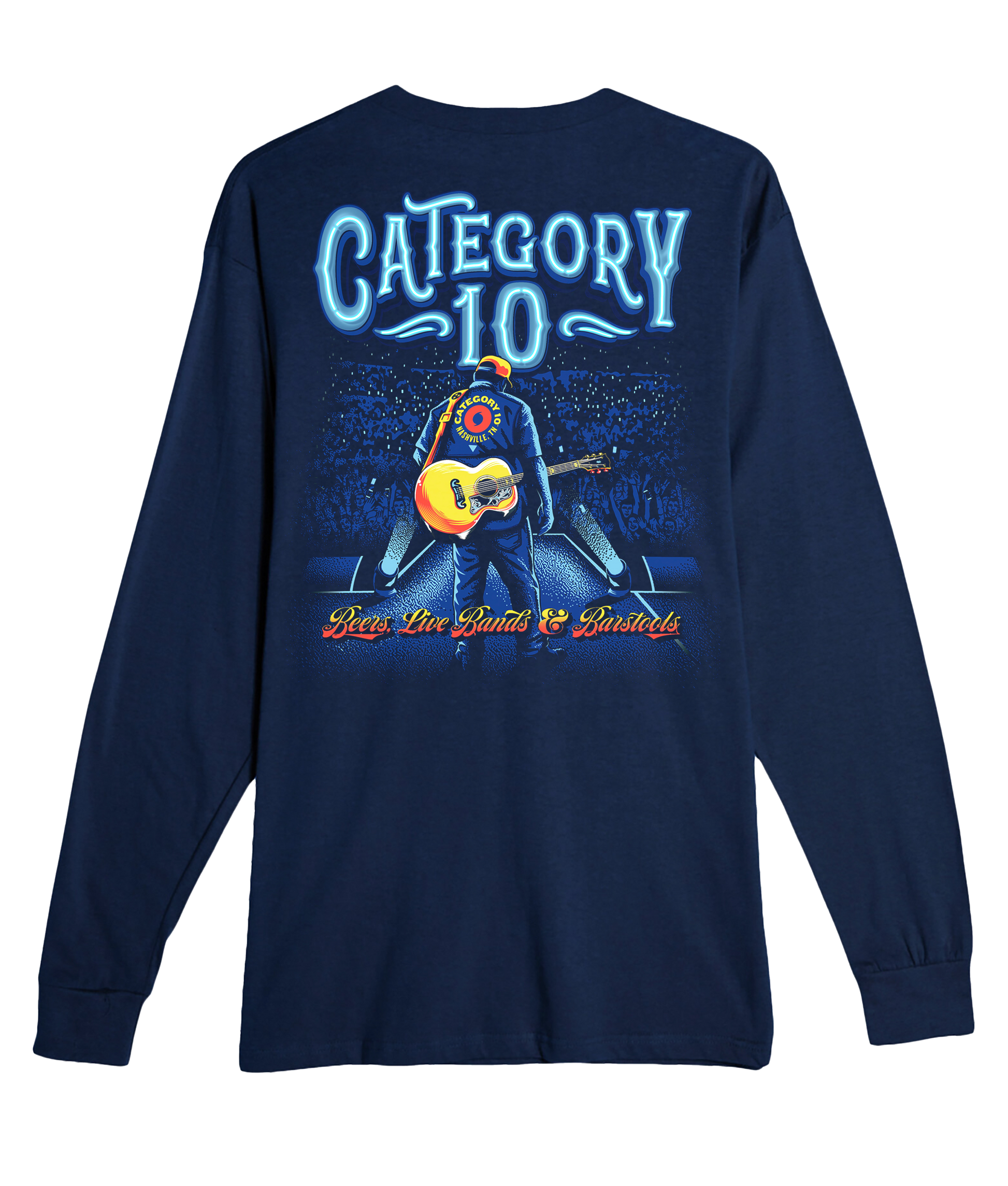 Category 10 Luke Combs Stage Long Sleeve T-Shirt - L/S