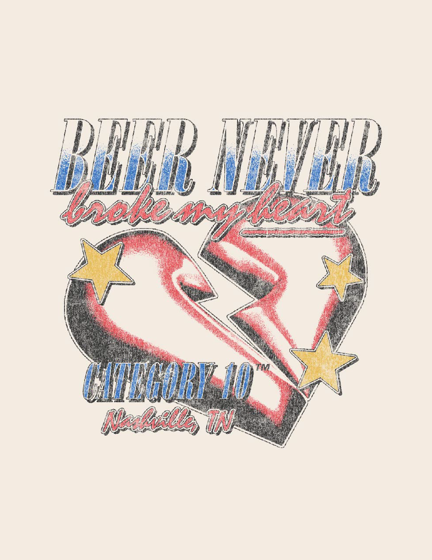 Category 10 Nashville Heartbreaker Women’s Muscle Tank - TANKS