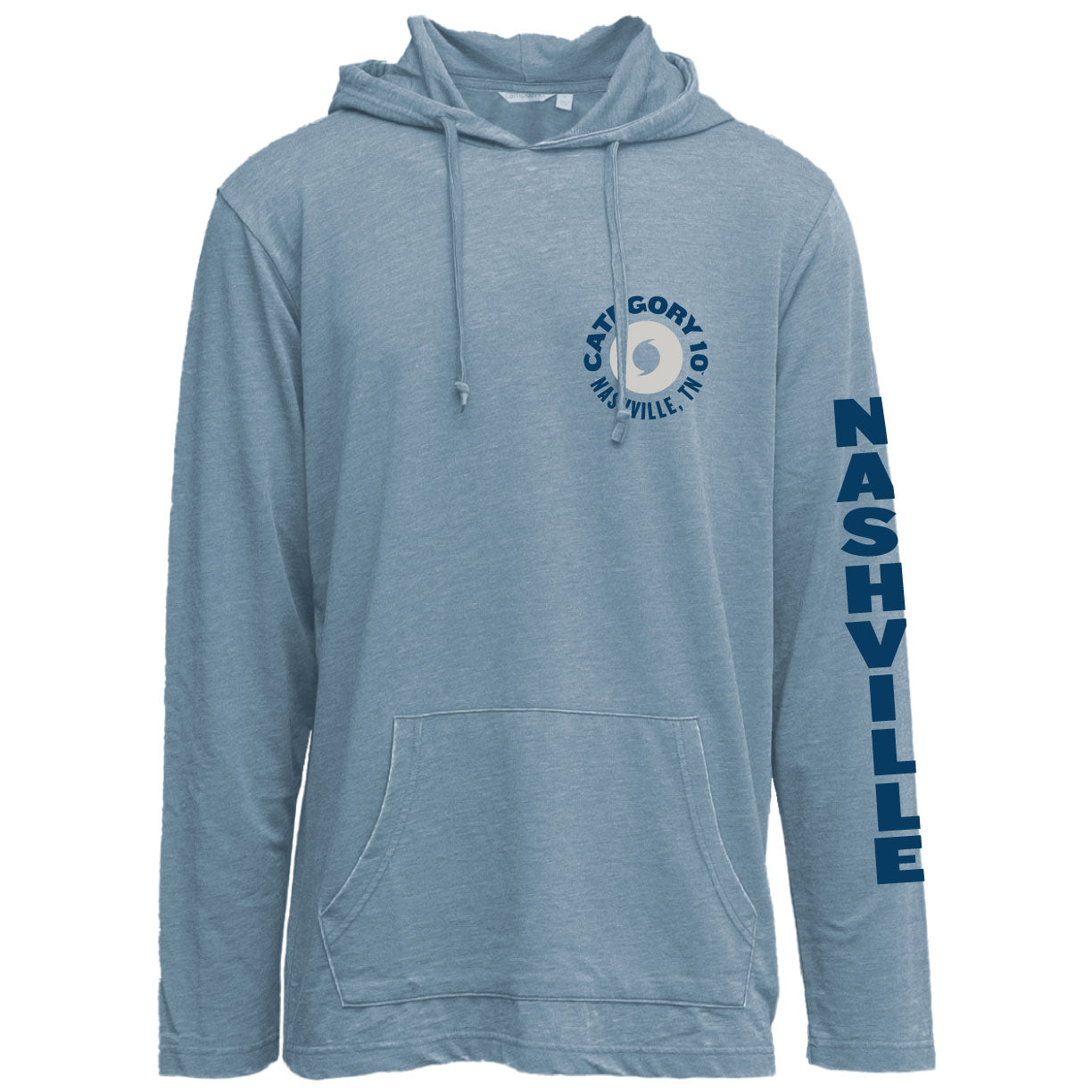 Category 10 Nashville Lightweight Logo Hoodie - FLEECE