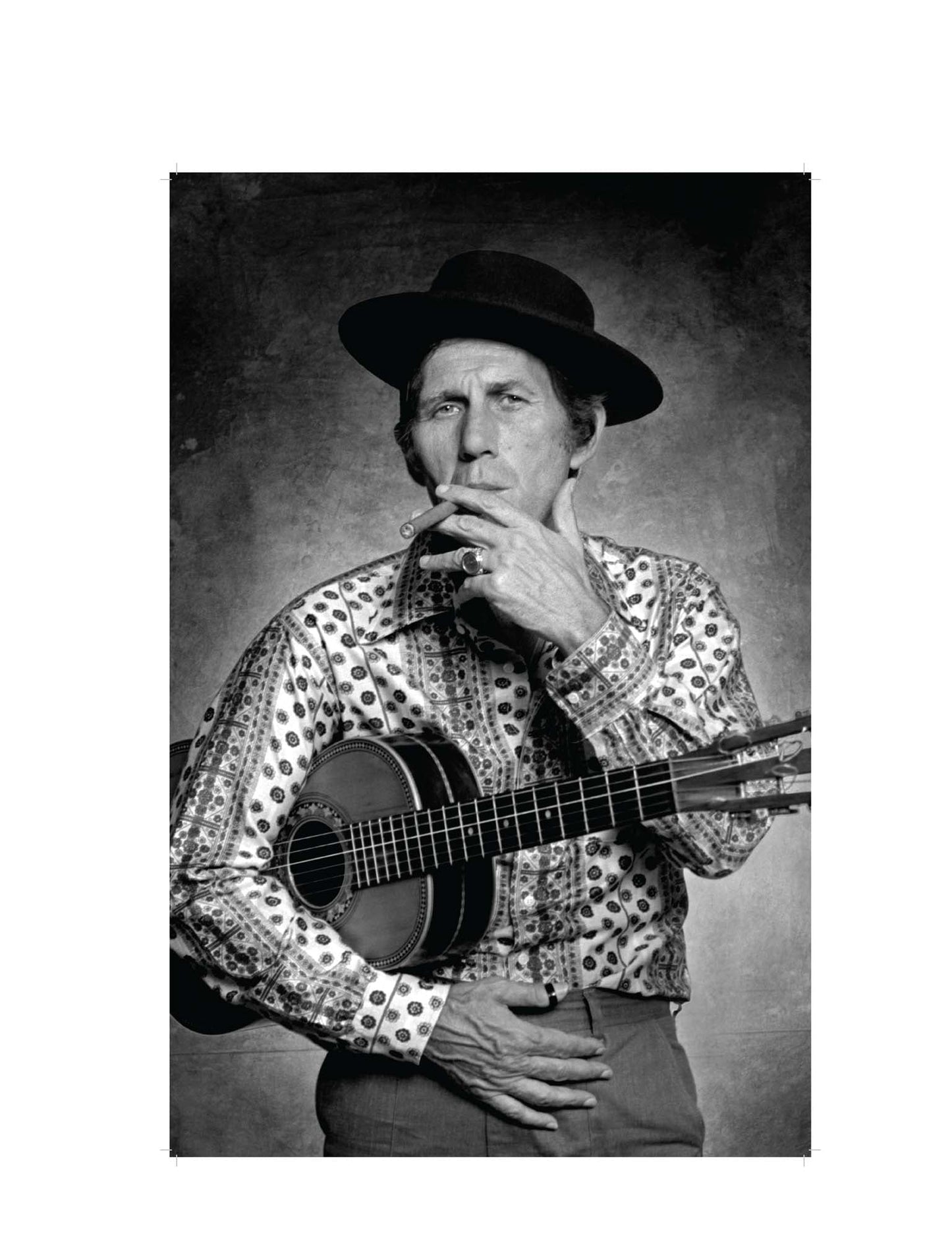 Chet Atkins Portrait by Jim McGuire Poster - POSTERS