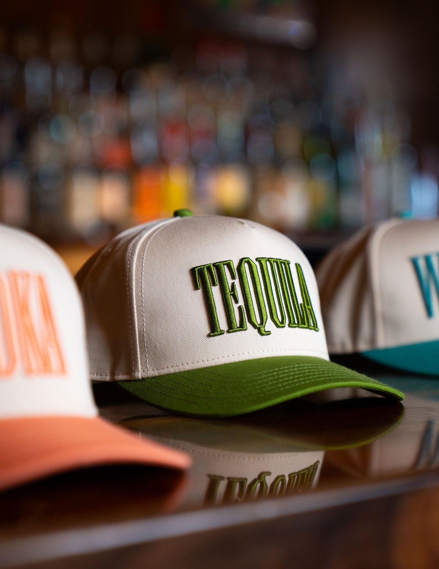 Cowboys + Cocktails Top Shelf Tequila Trucker Hat - BASEBALL