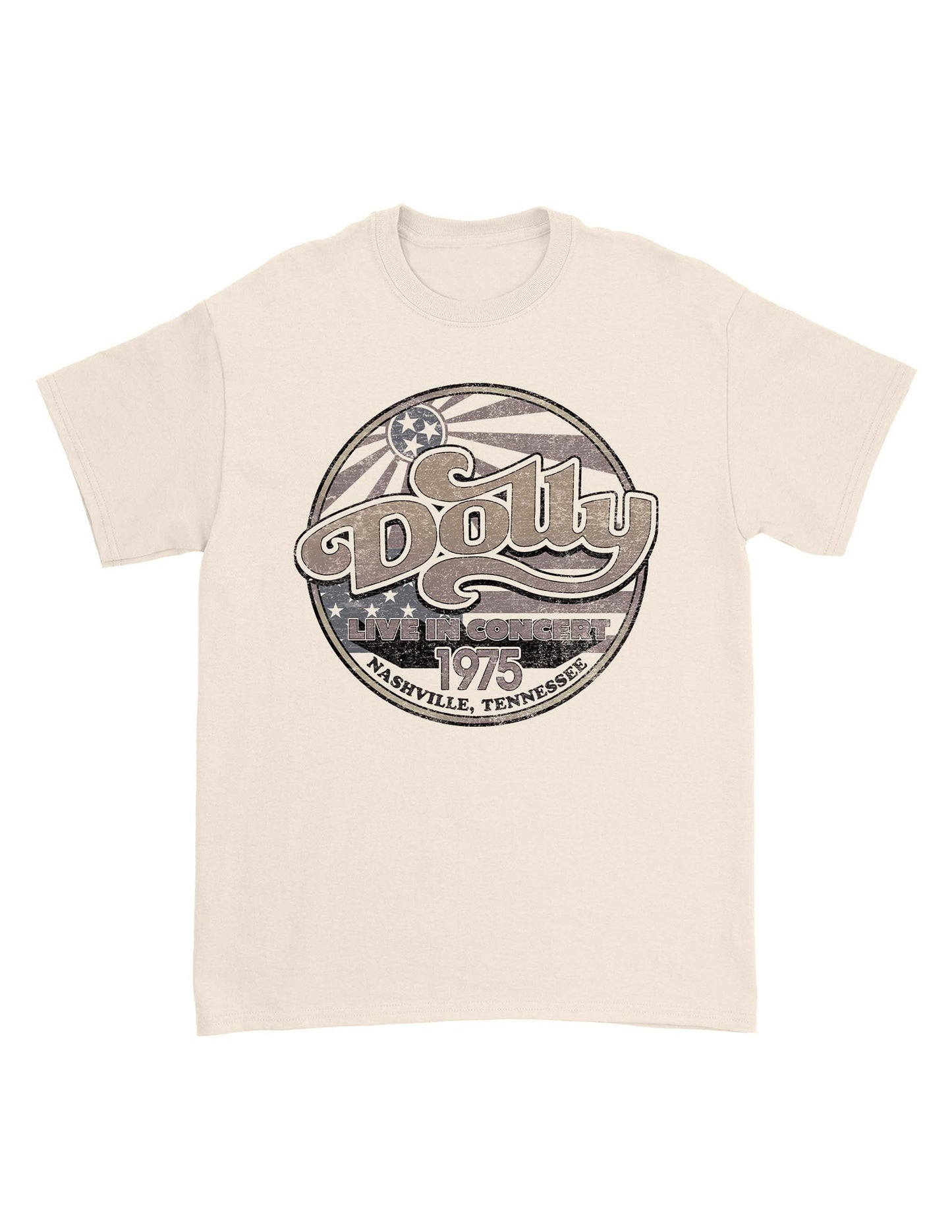 Dolly Parton Live In Nashville 1975 T-Shirt - S/S