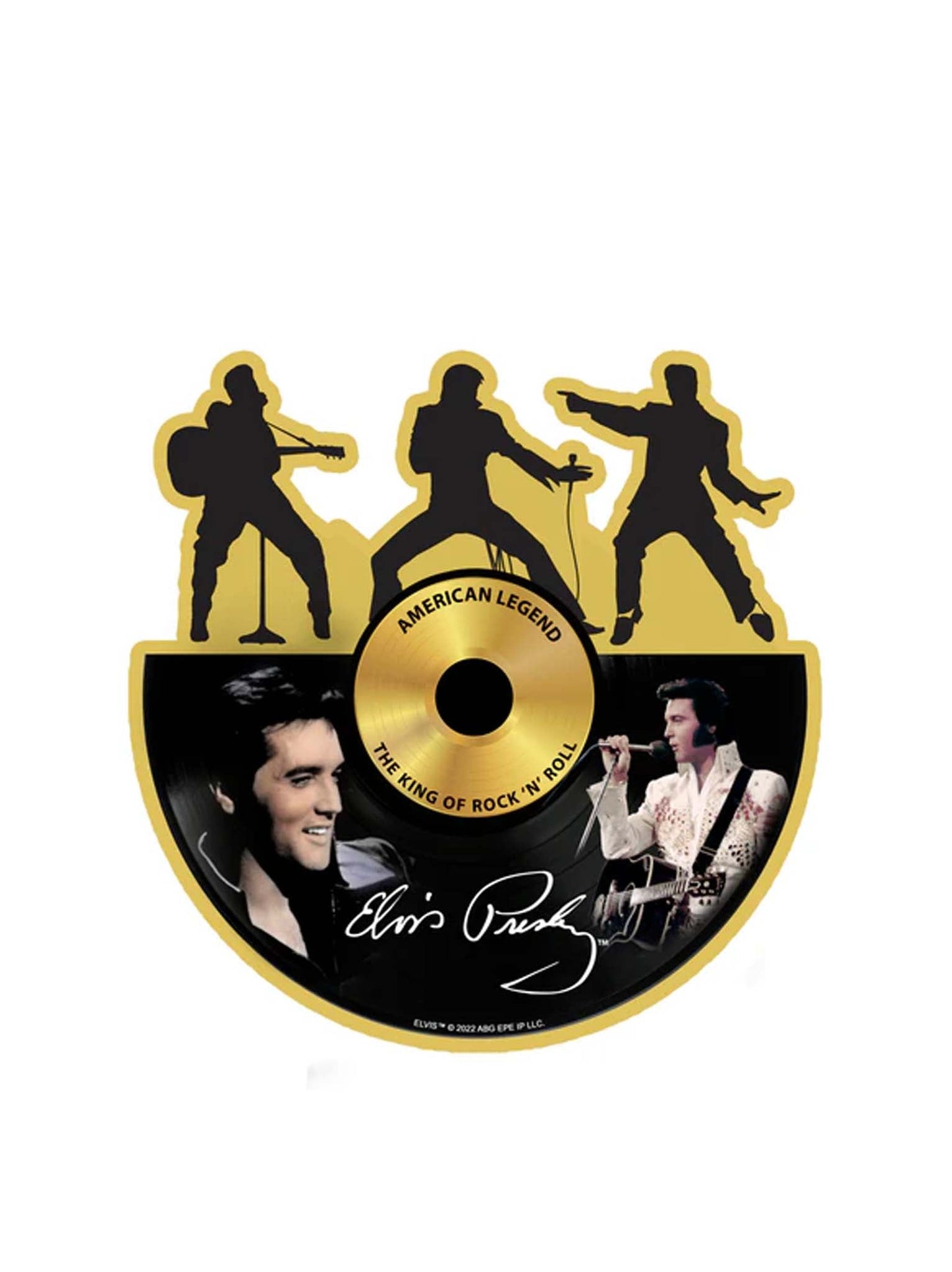 Elvis Gold Record Magnet - SOUVENIRS