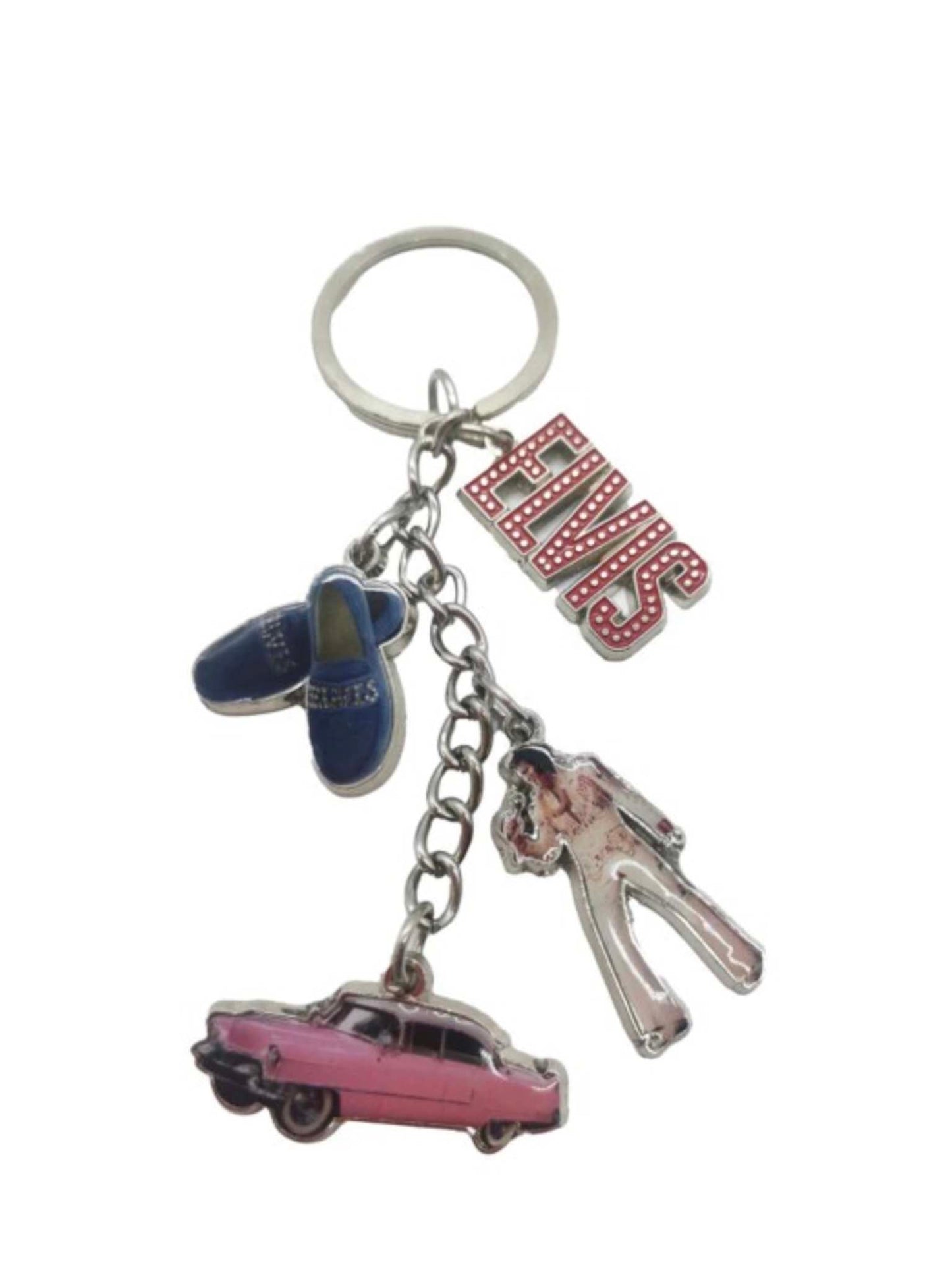 Elvis Icons Dangle Keychain - SOUVENIRS