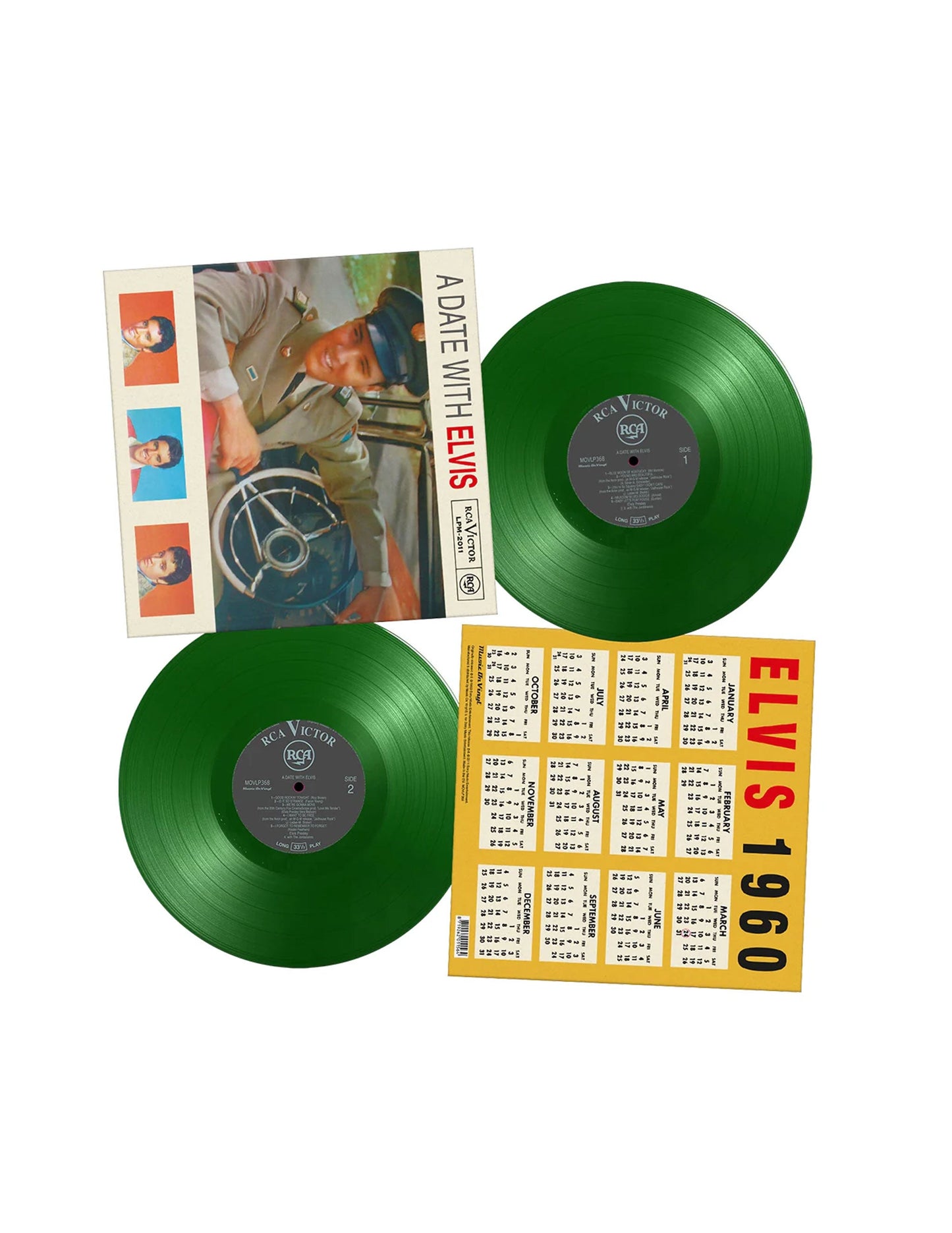 Elvis Presley: A Date With Elvis (Limited Edition Green LP) - LPS