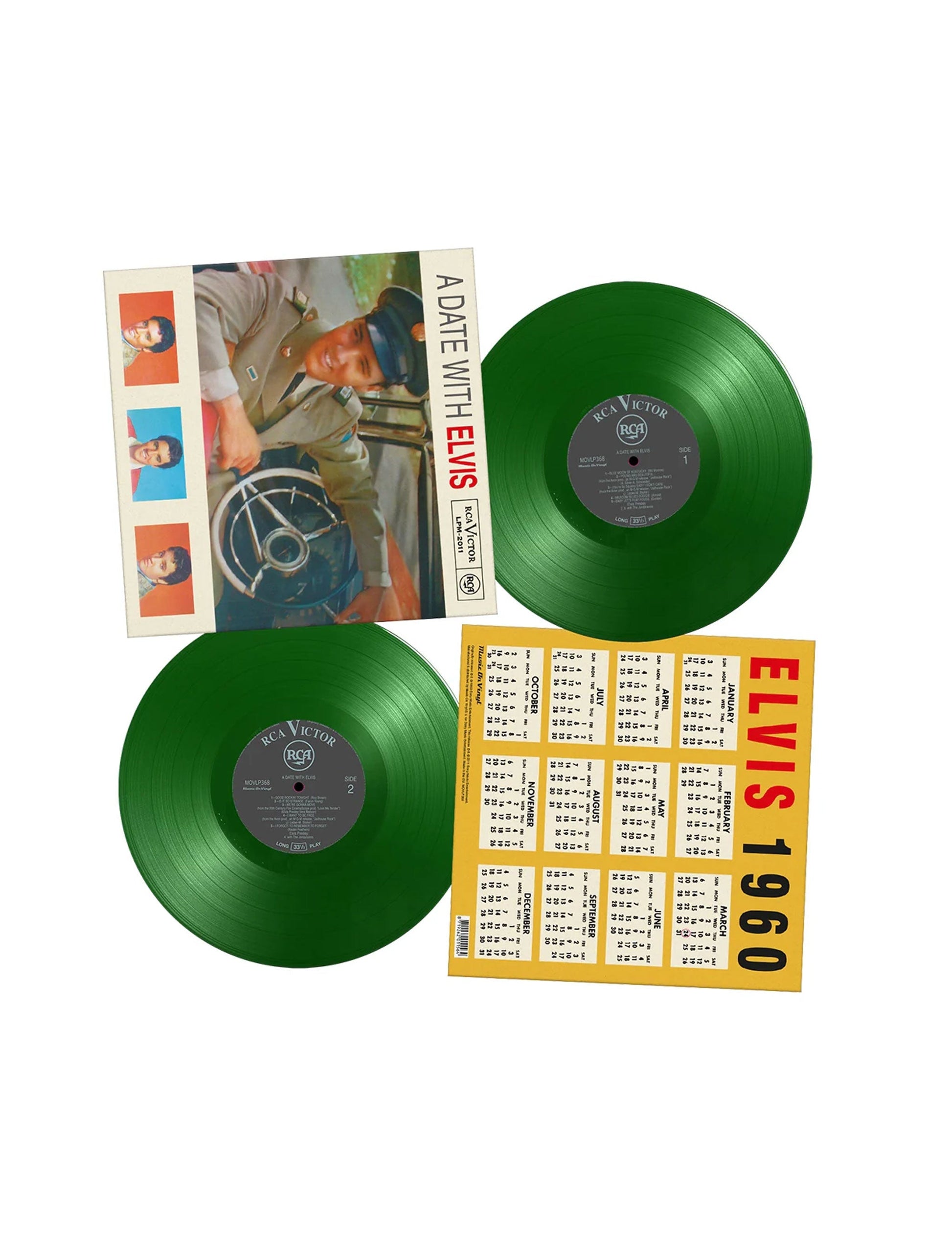 Elvis Presley: A Date With Elvis (Limited Edition Green LP) - LPS