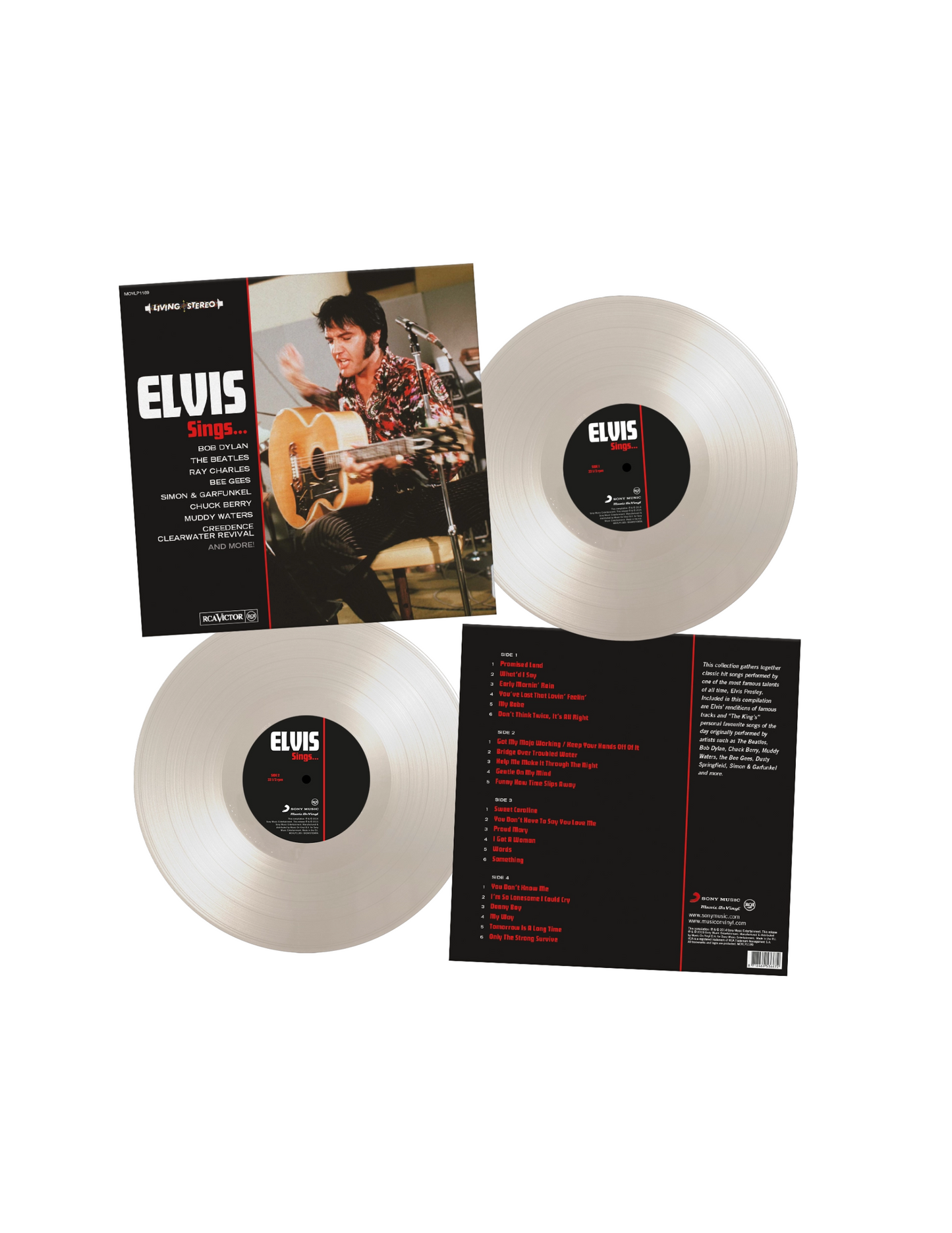 Elvis Presley: Elvis Sings (Limited Edition White LP) - LPS