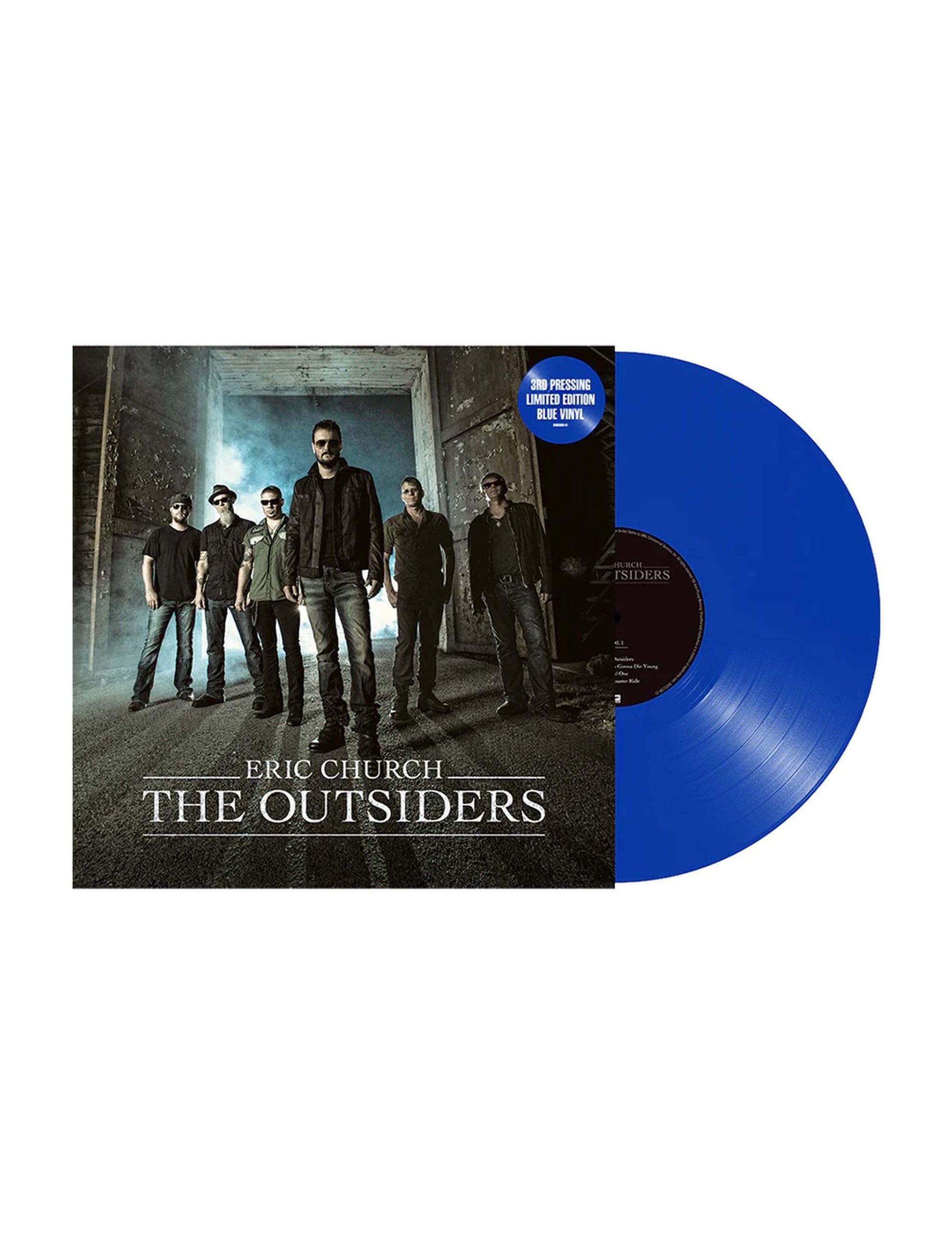 Eric Church: The Outsiders - Blue Vinyl Set (LP) - A-V