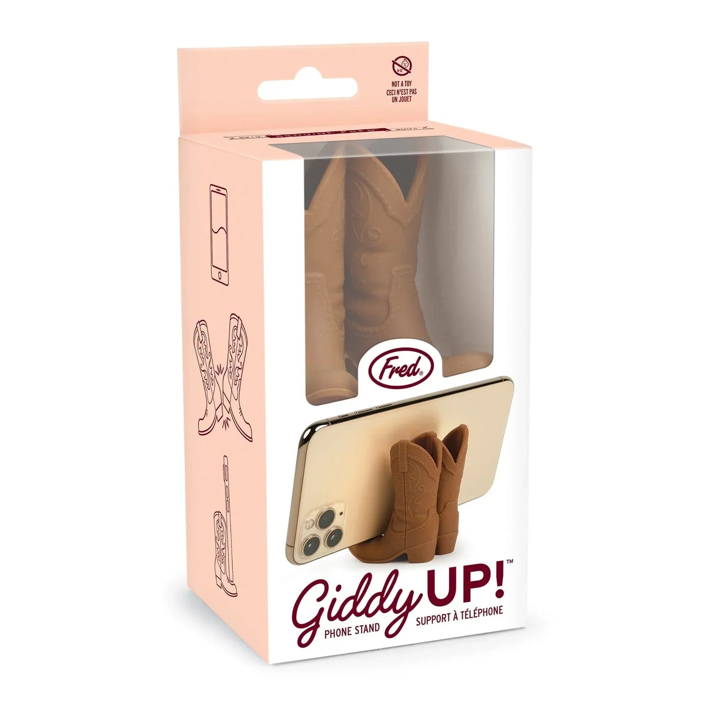 Giddy Up Boot Phone Holder - NON WEARABLES