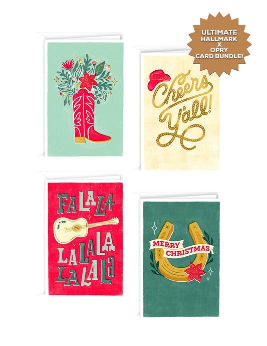 Hallmark x Opry Christmas Card Set