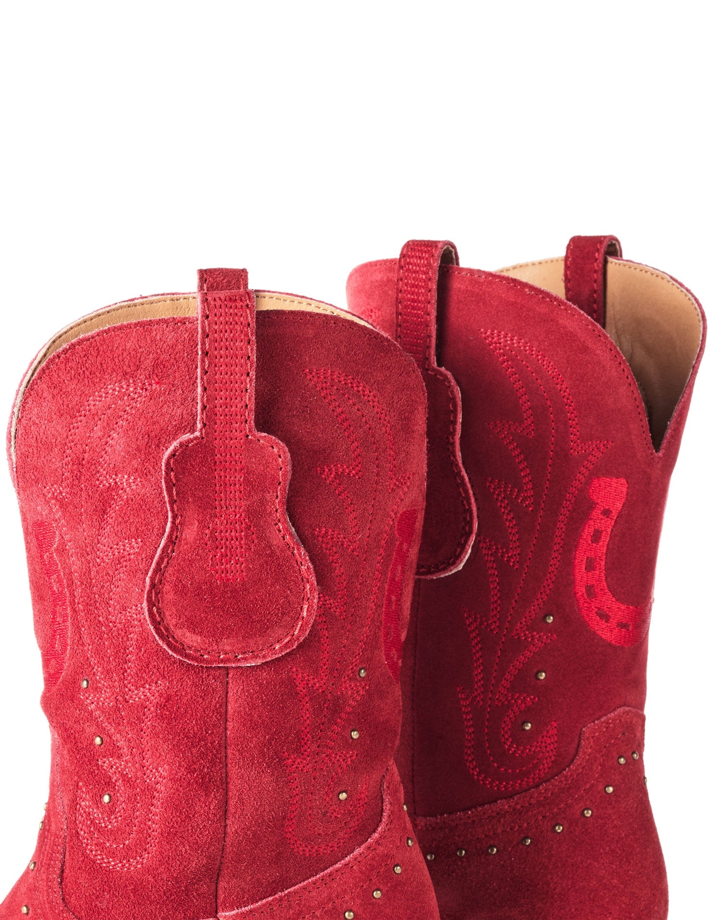 Hallmark x Opry Horseshoe Merlot Boots - BOOTS