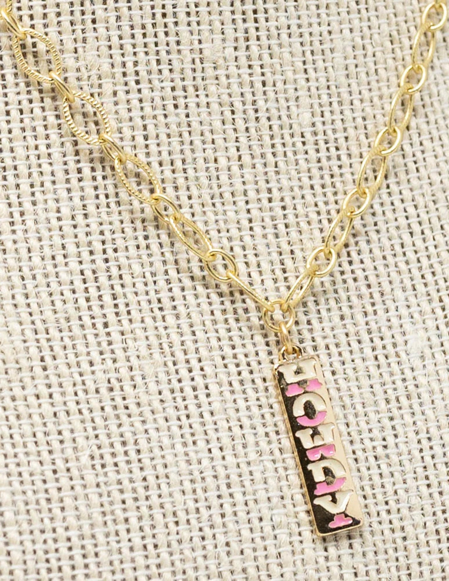 Howdy Bar Necklace - JEWELRY
