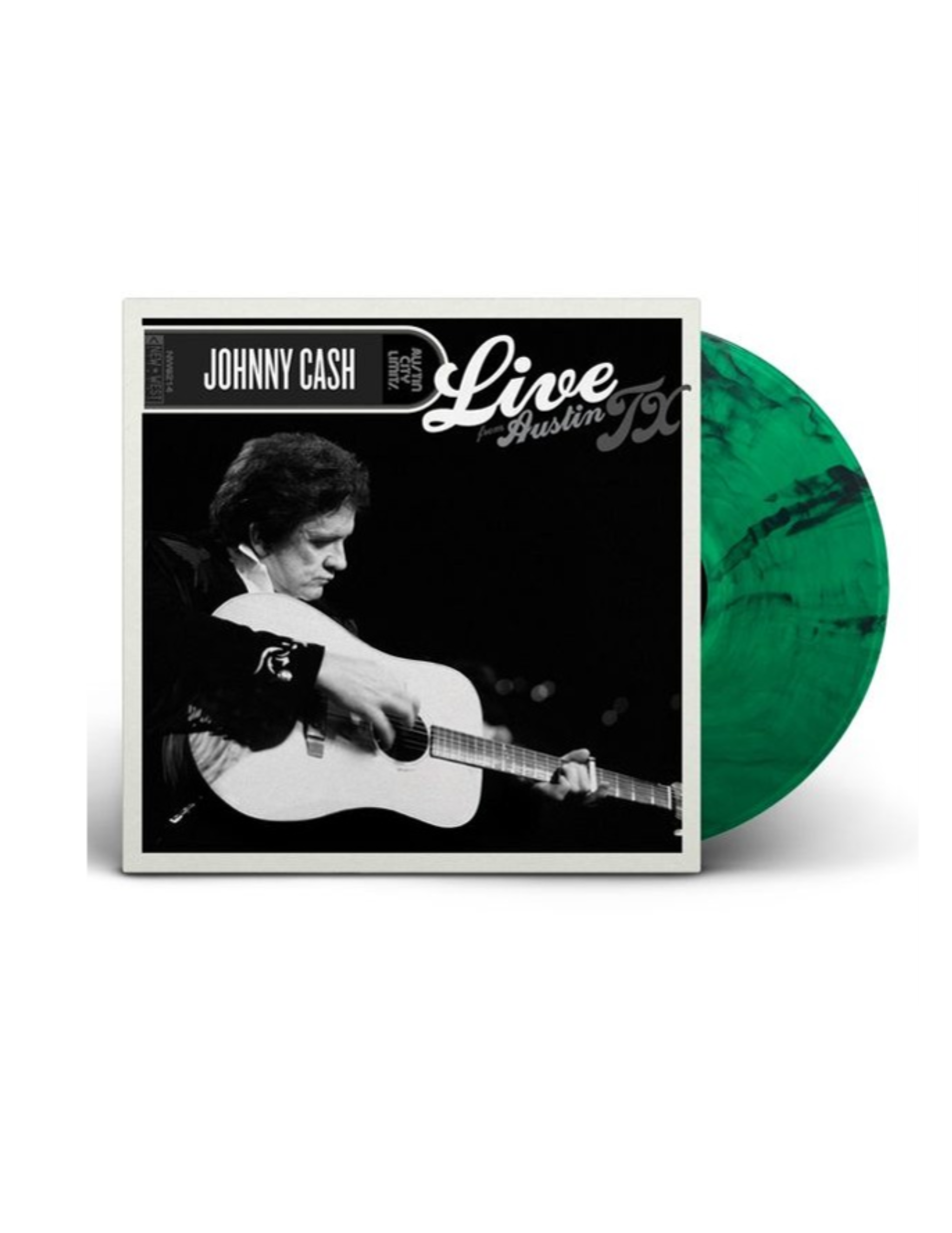 Johnny Cash: Live From Austin TX (Green LP) - OpryShop