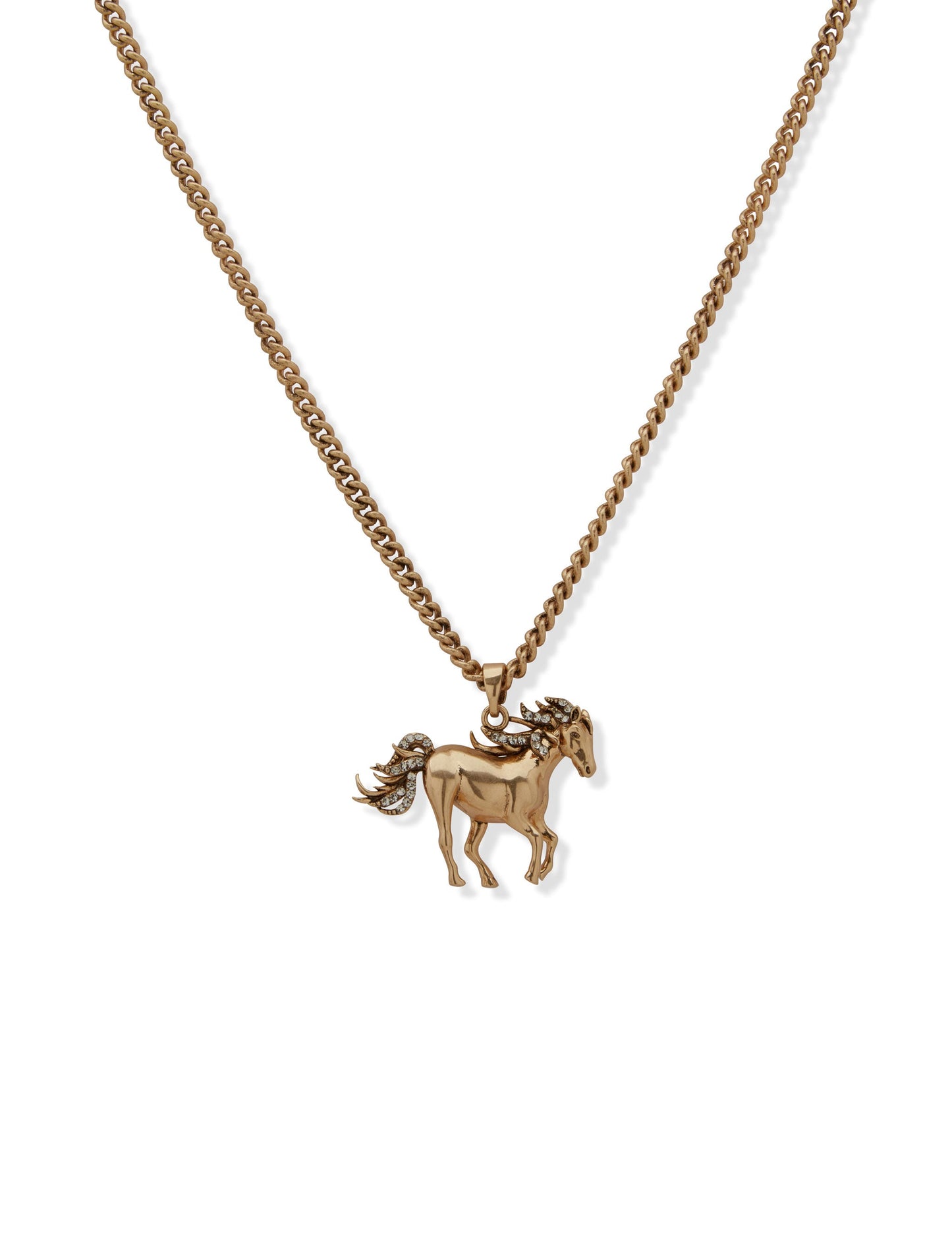 Lainey Wilson Horse Pendant Necklace 16IN - JEWELRY