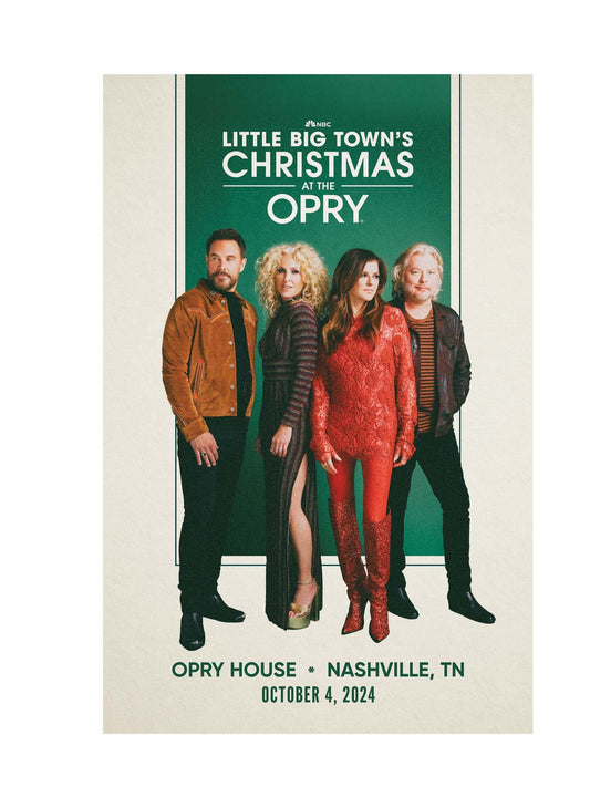 Little Big Town’s Christmas at The Opry Poster - POSTERS Item Subclass