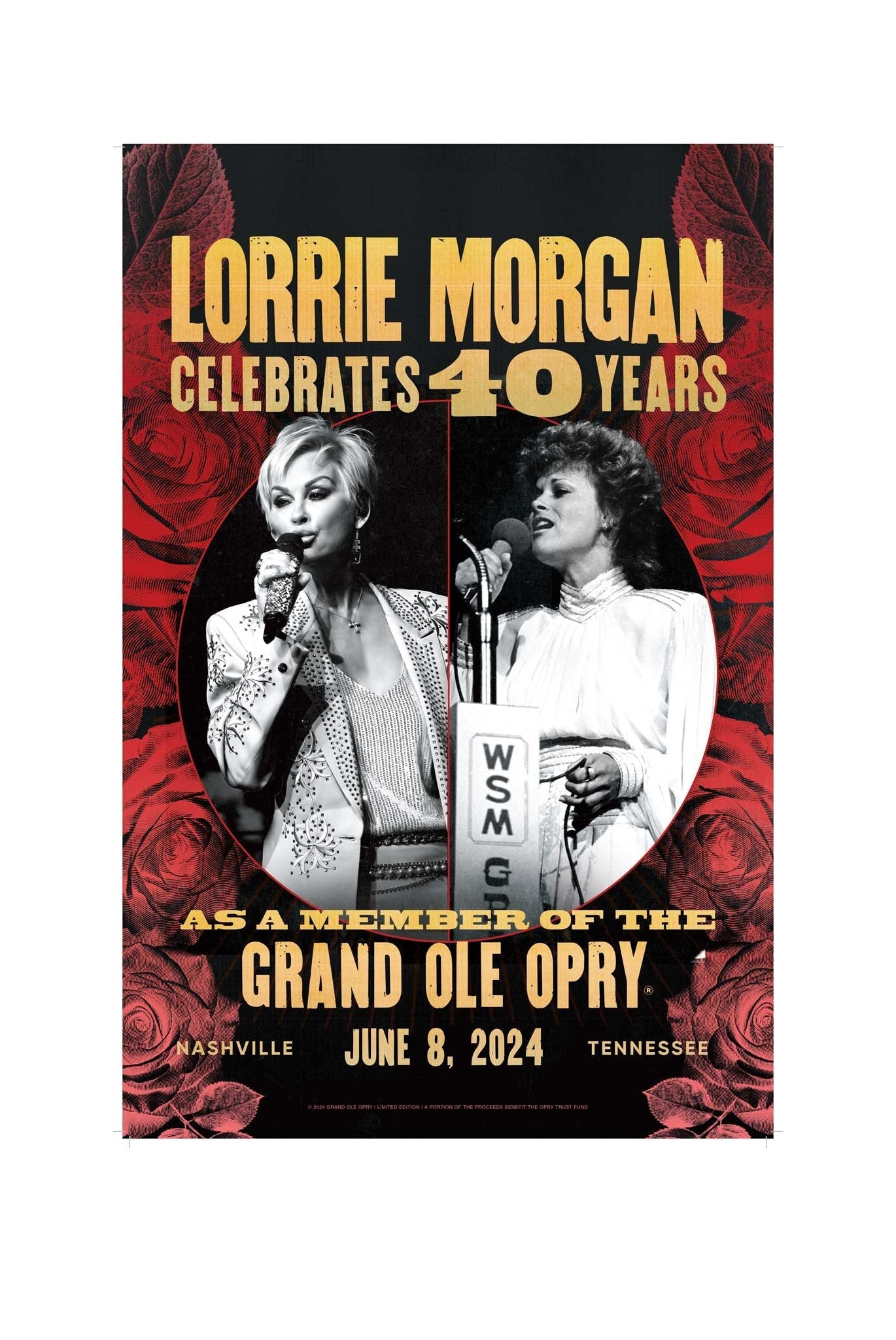 Lorrie Morgan 40th Anniversary Poster - POSTERS