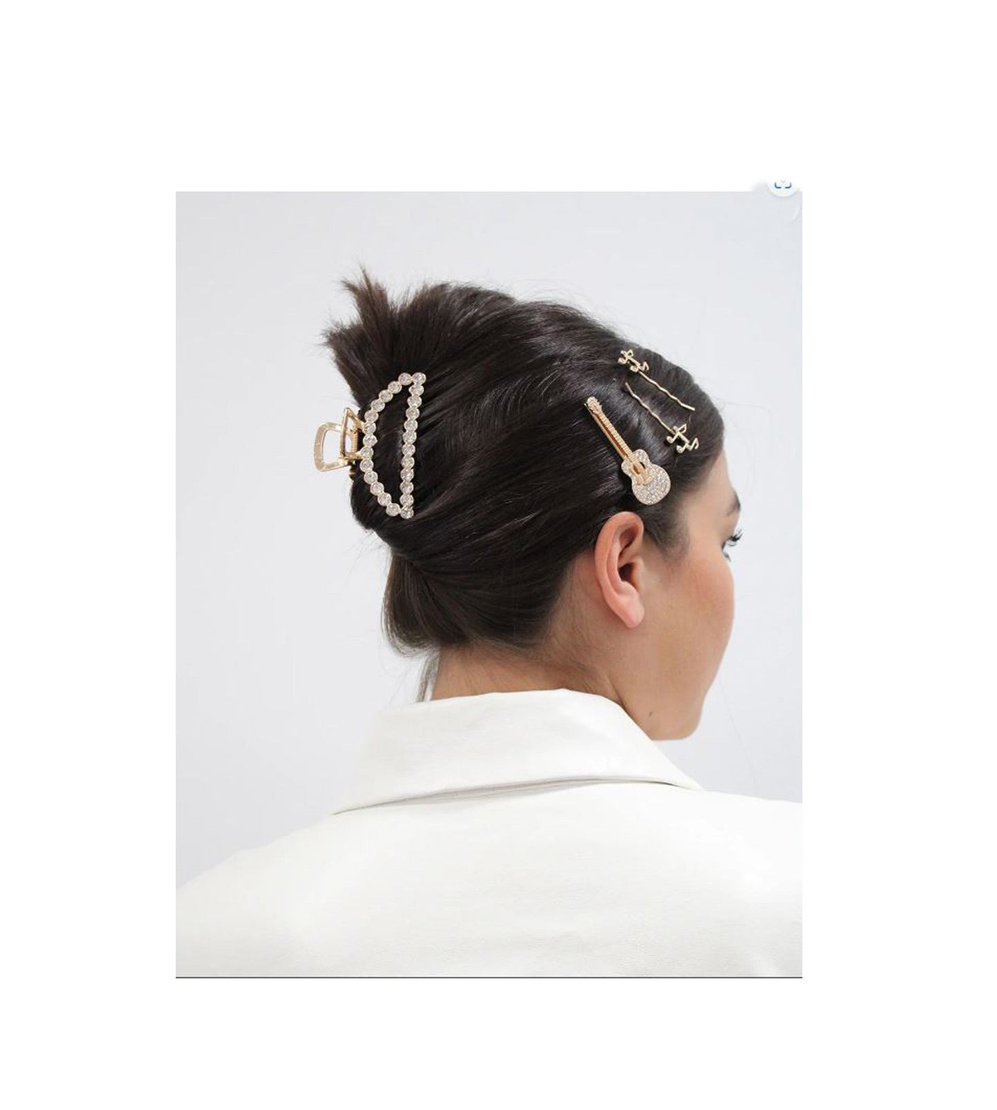 Music City Bling Hair Clip 4 Pack by Banded - HEAD ACCESSORIES