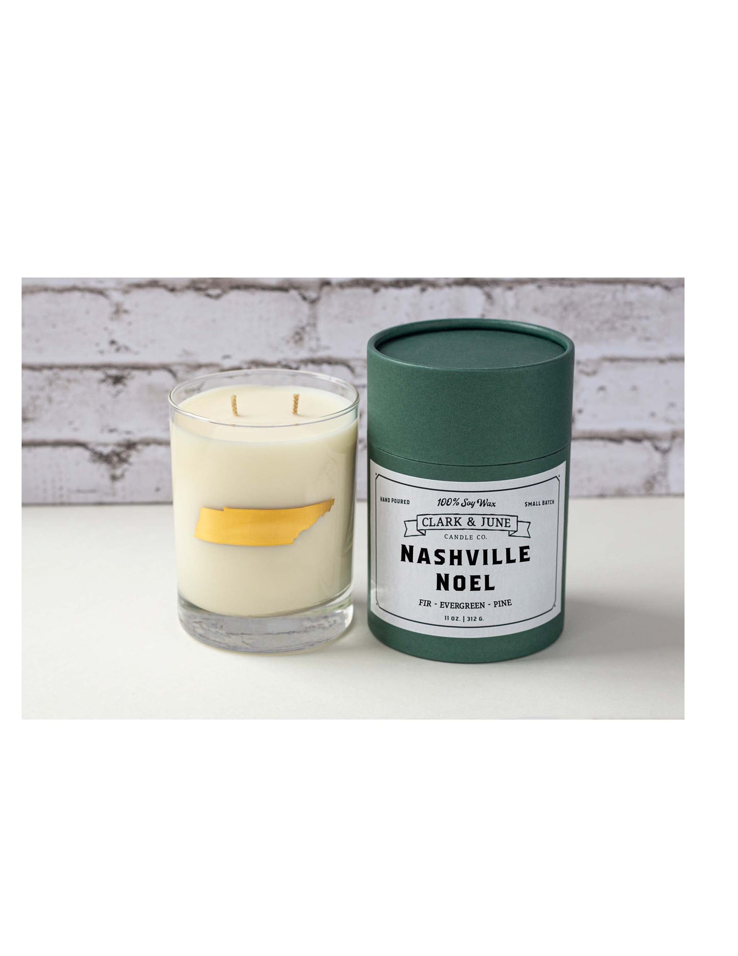 Nashville Noel Green Label Candle - DECOR