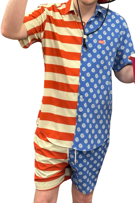 Ole Red Americana Button-Down Shirt - S/S