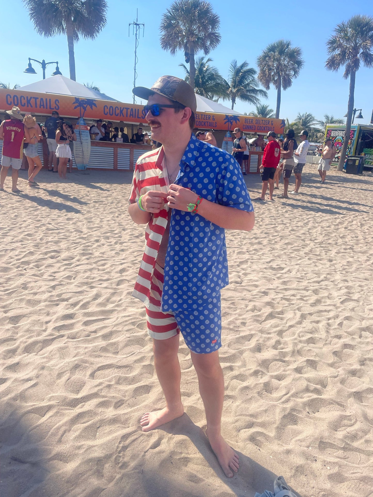 Ole Red Americana Button-Down Shirt - S/S