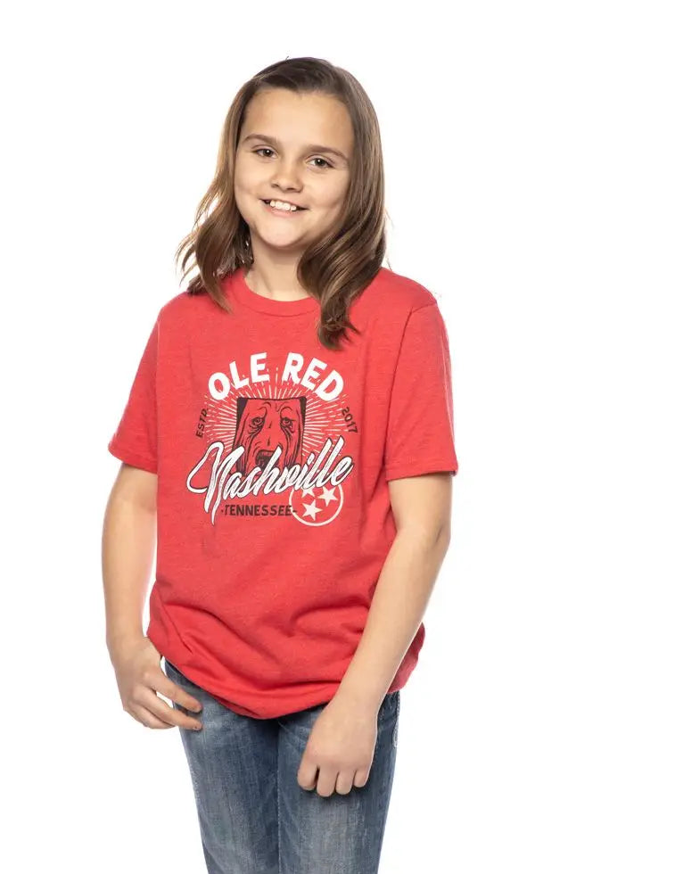 Ole Red Nashville Youth Burst T-Shirt - KIDS APPAREL