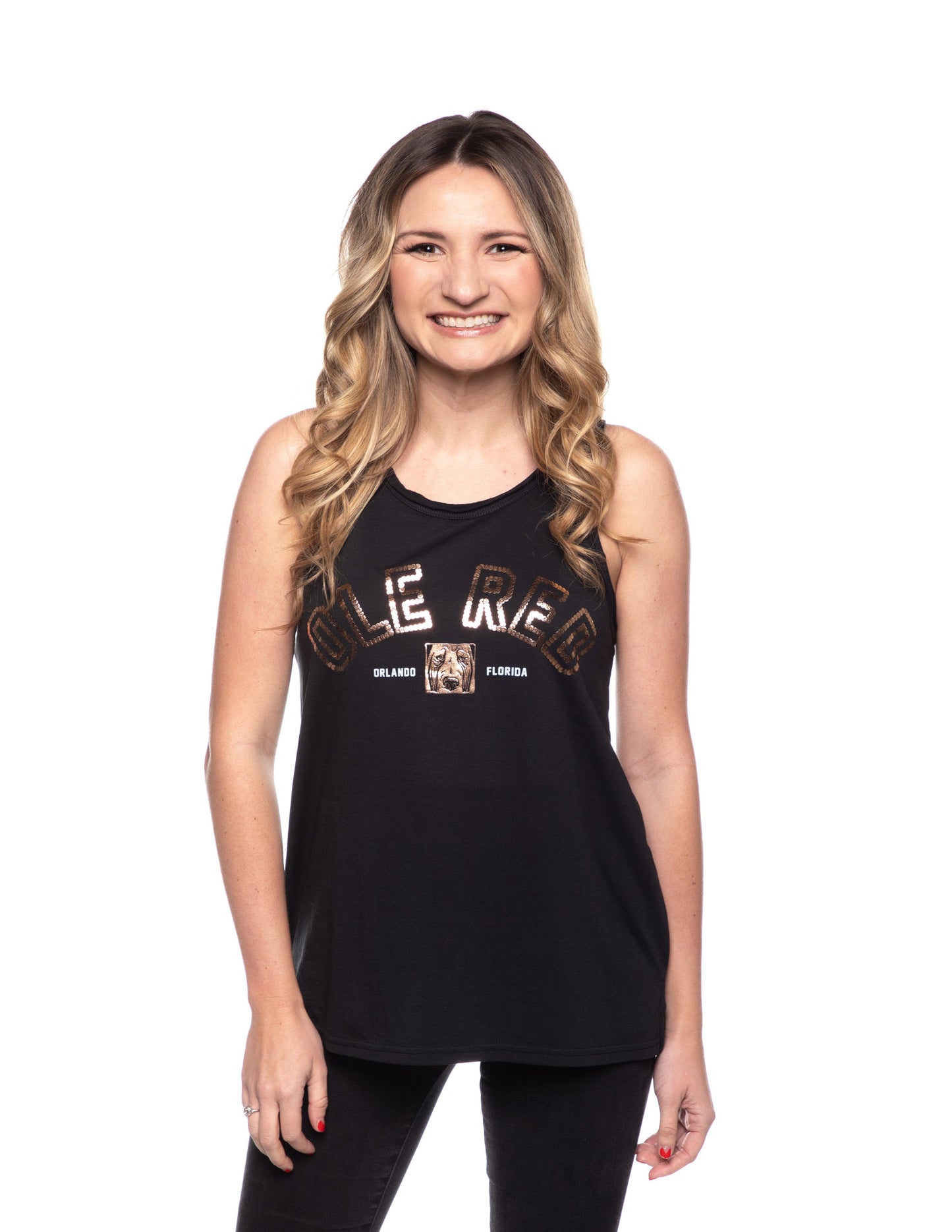 Ole Red Orlando Women’s Faux Sequin Tank - TANKS