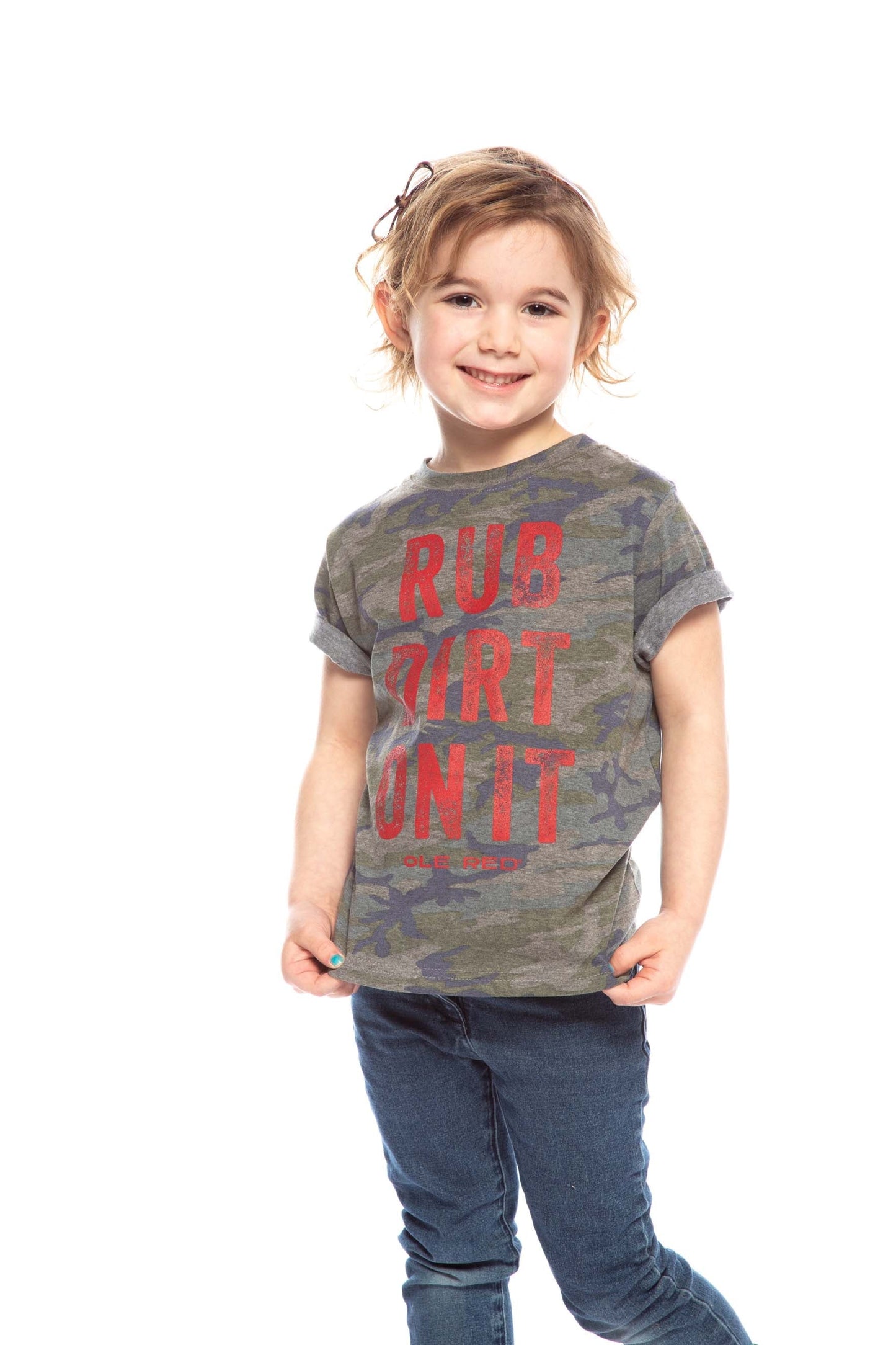Ole Red Rub Dirt On It Children’s Camp T-Shirt - KIDS TEES