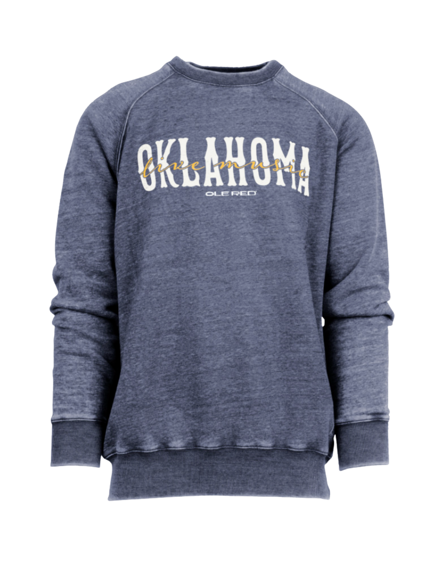 Ole Red Tishomingo Script Crew Fleece - FLEECE