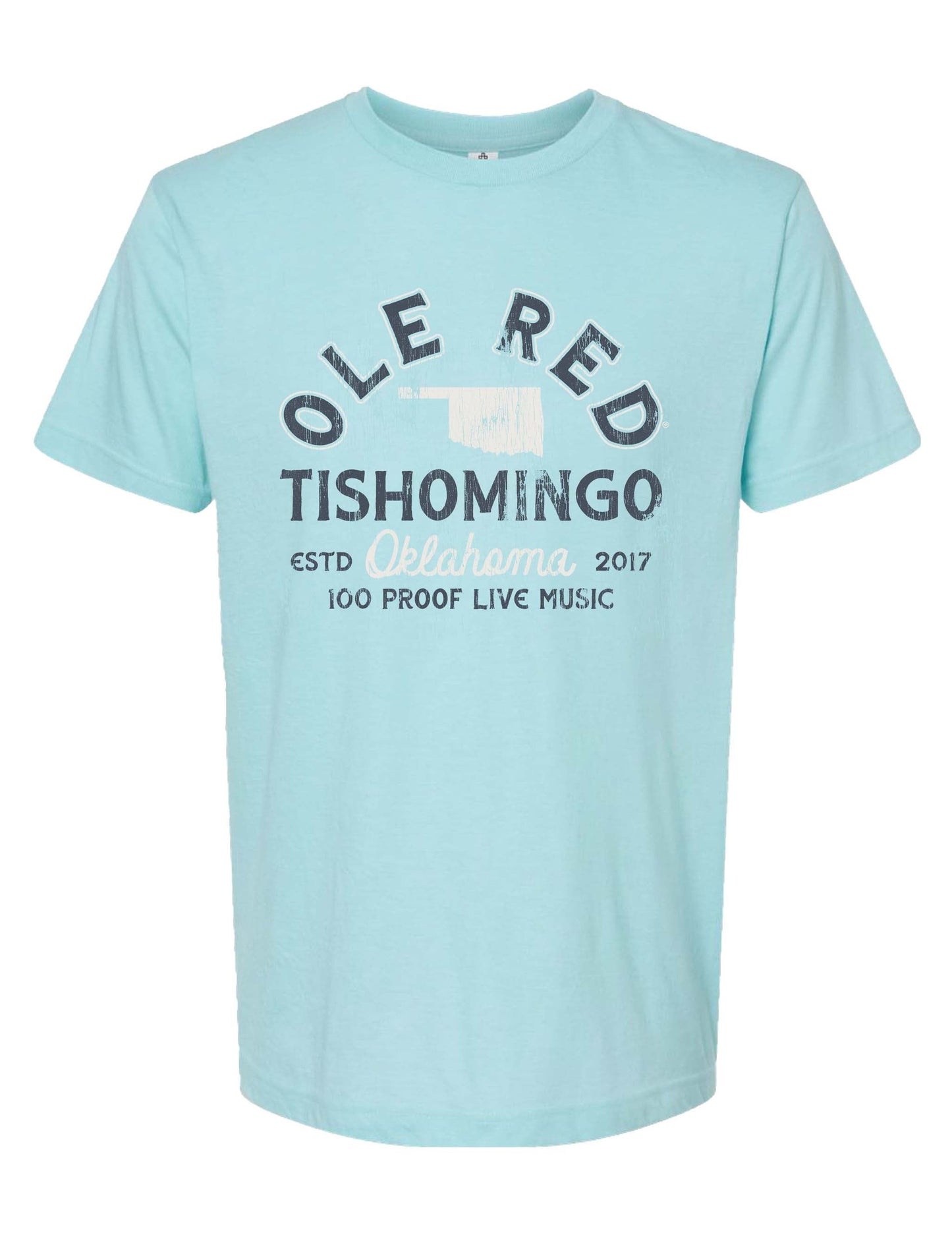Ole Red Tishomingo State Classic T-Shirt - BLUE / SM - S/S
