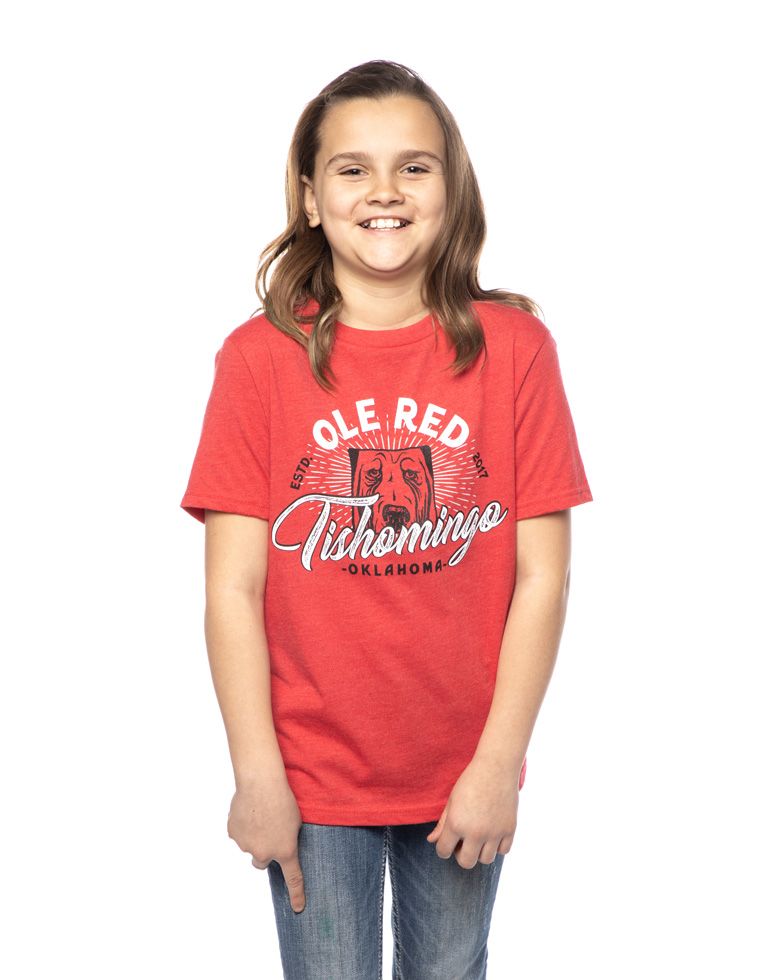 Ole Red Tishomingo Youth Burst T-Shirt - KIDS APPAREL