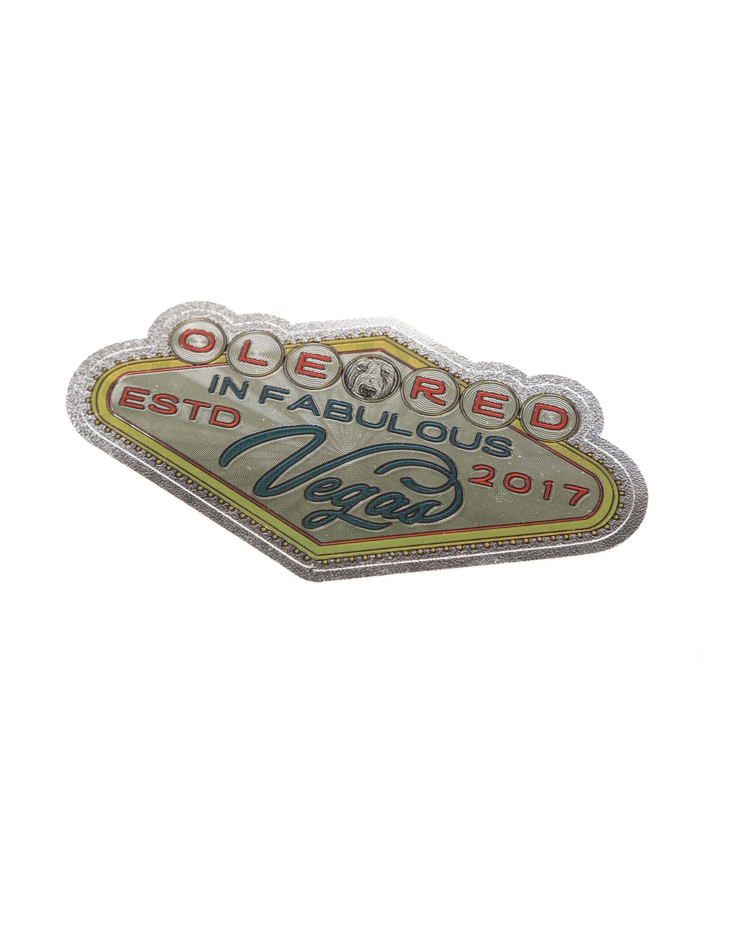 Ole Red Vegas Foil Sign Decal Sticker - SOUVENIRS
