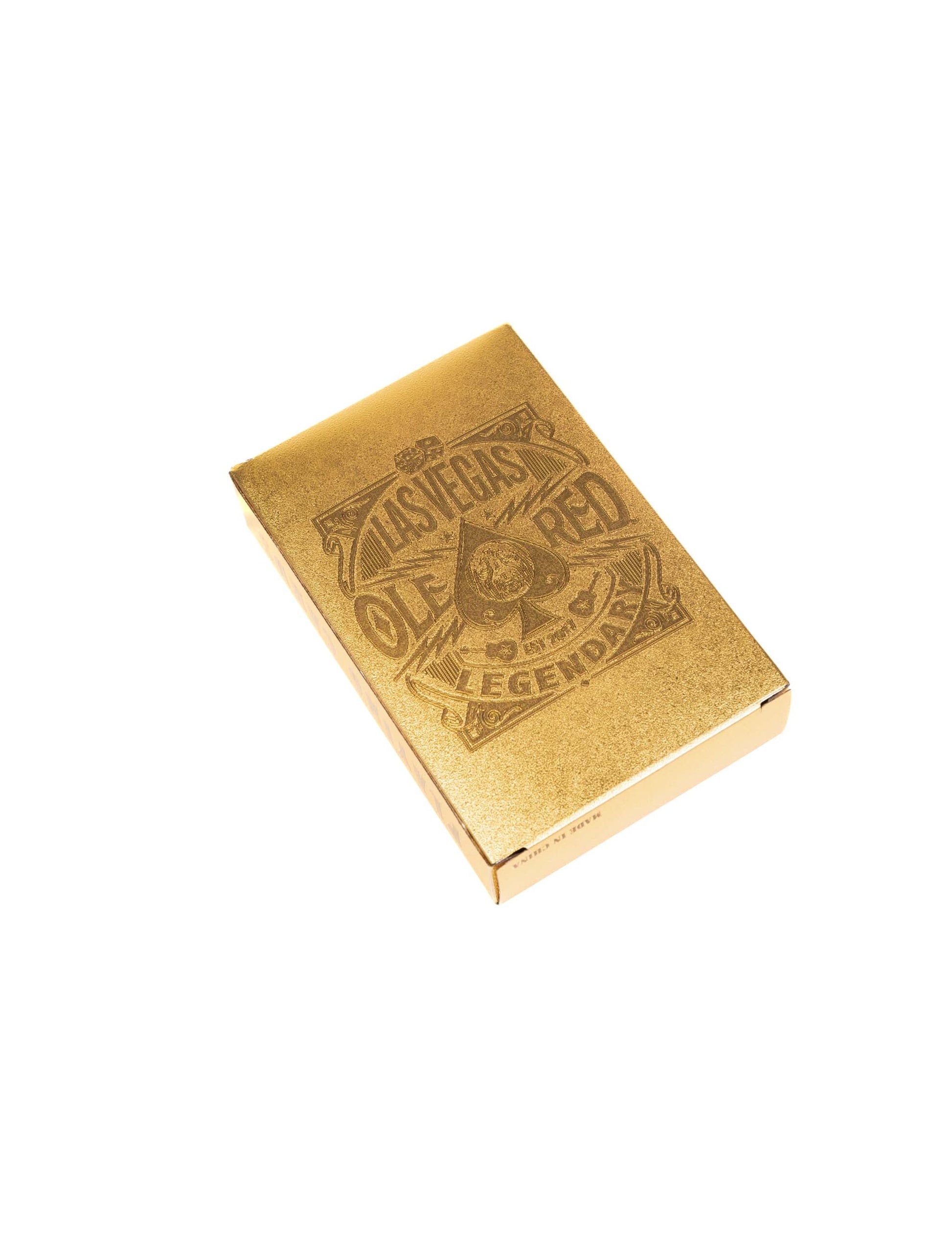 Ole Red Vegas Gold Playing Cards - KIDS TOYS