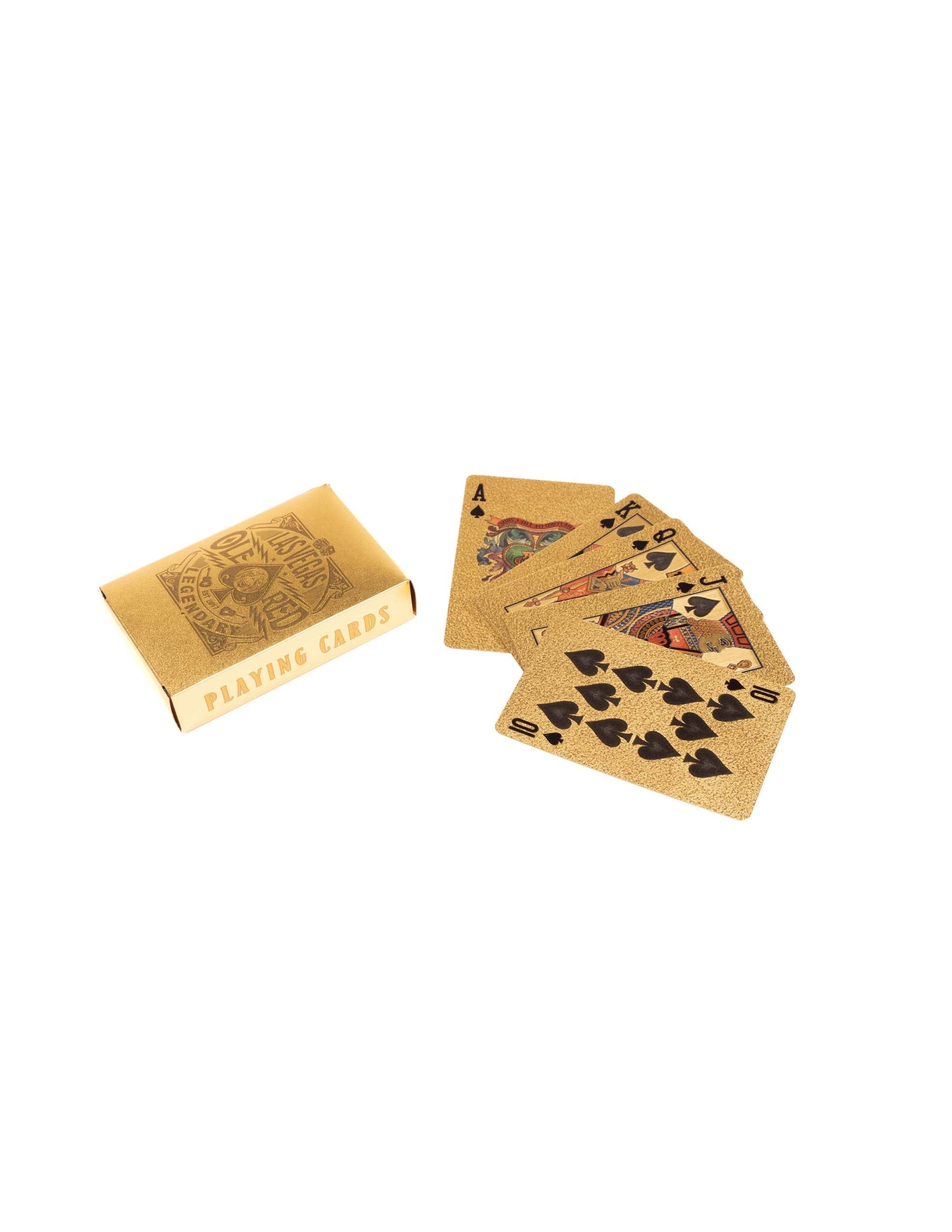 Ole Red Vegas Gold Playing Cards - KIDS TOYS