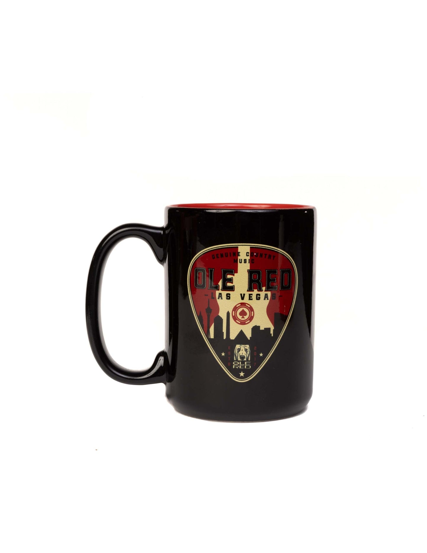Ole Red Vegas Guitar Pick Skyline Mug - DRINKWARE