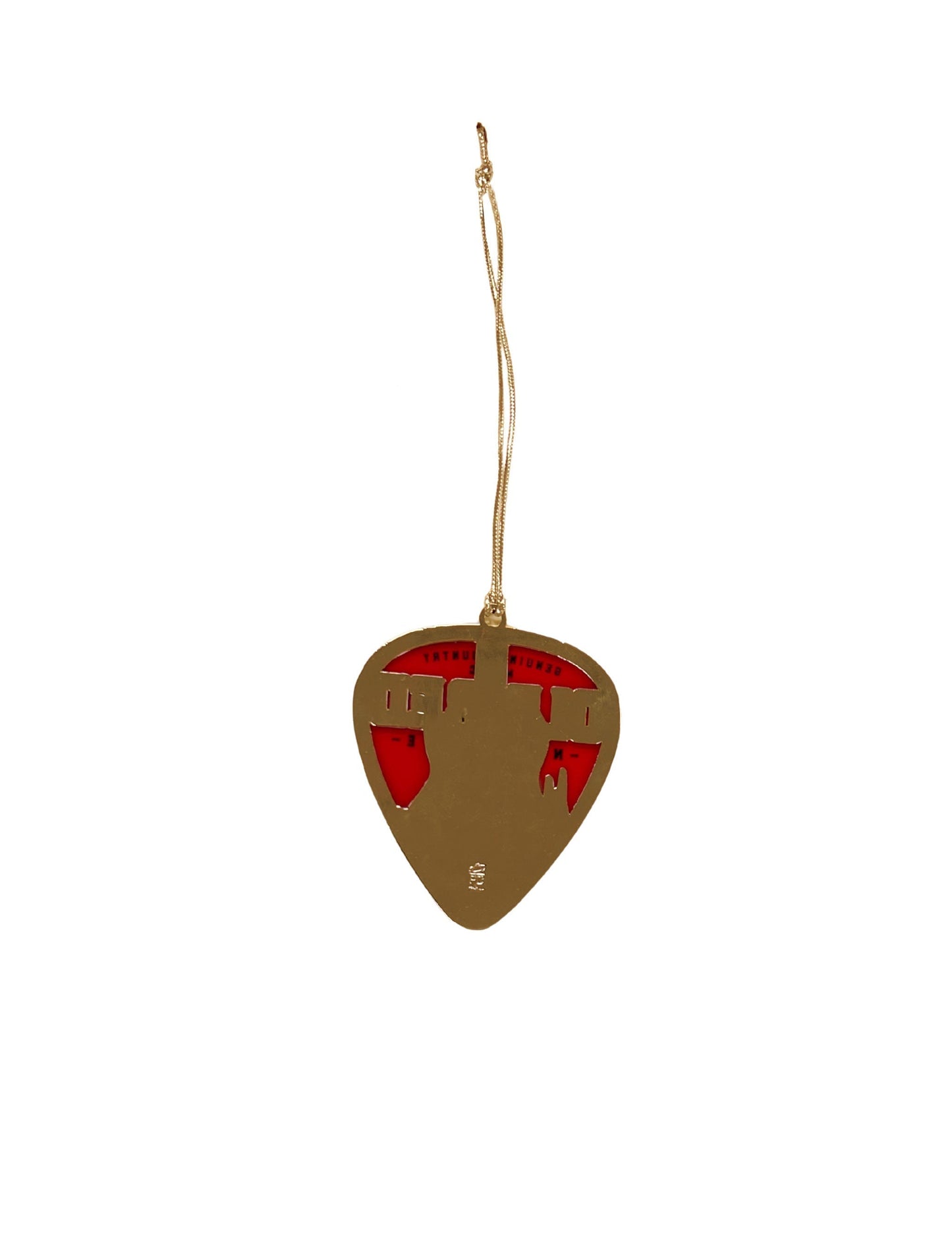 Ole Red Vegas Guitar Pick Stained Glass Ornament - METALS