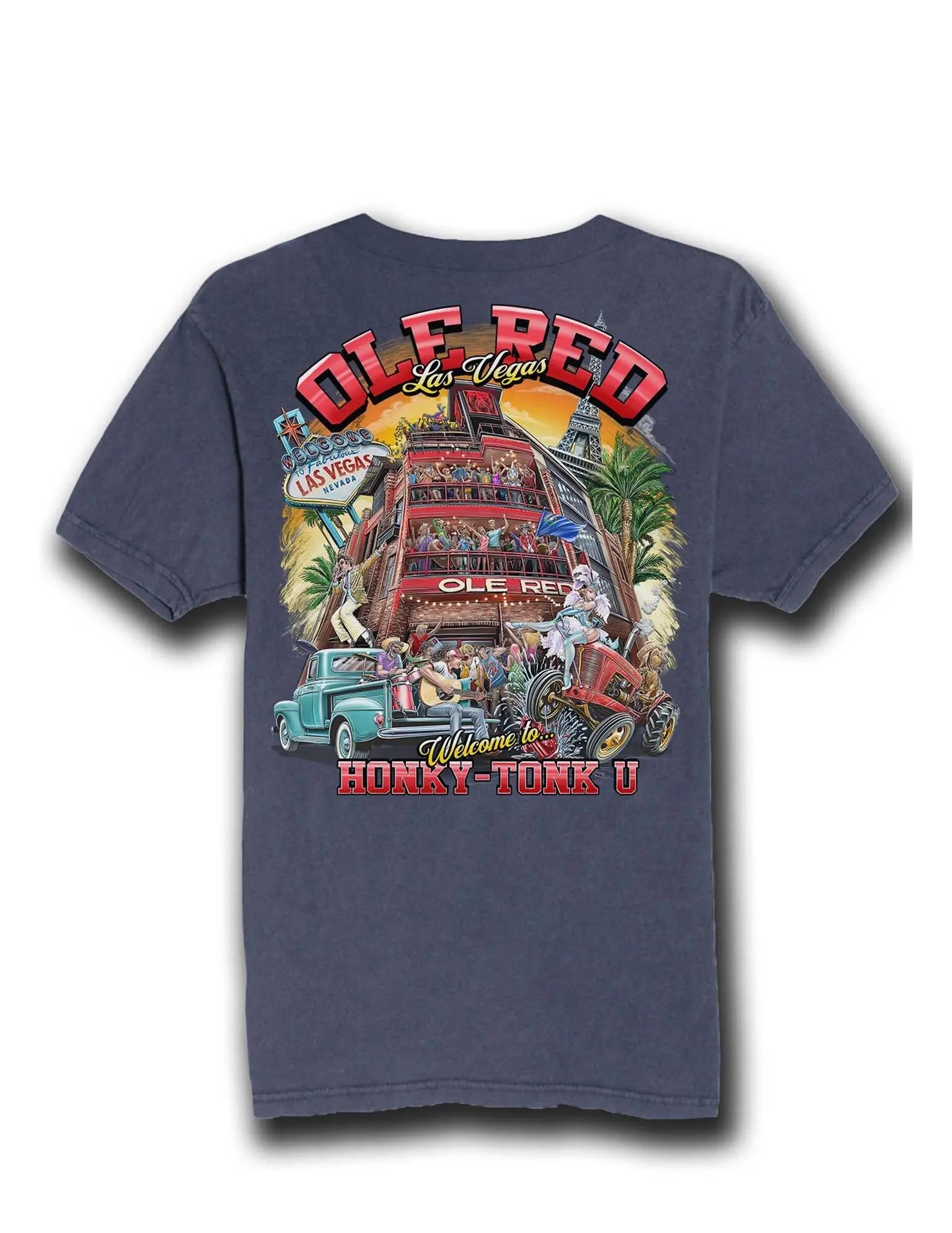 Ole Red Vegas Honky-Tonk University Venue T-Shirt - OpryShop