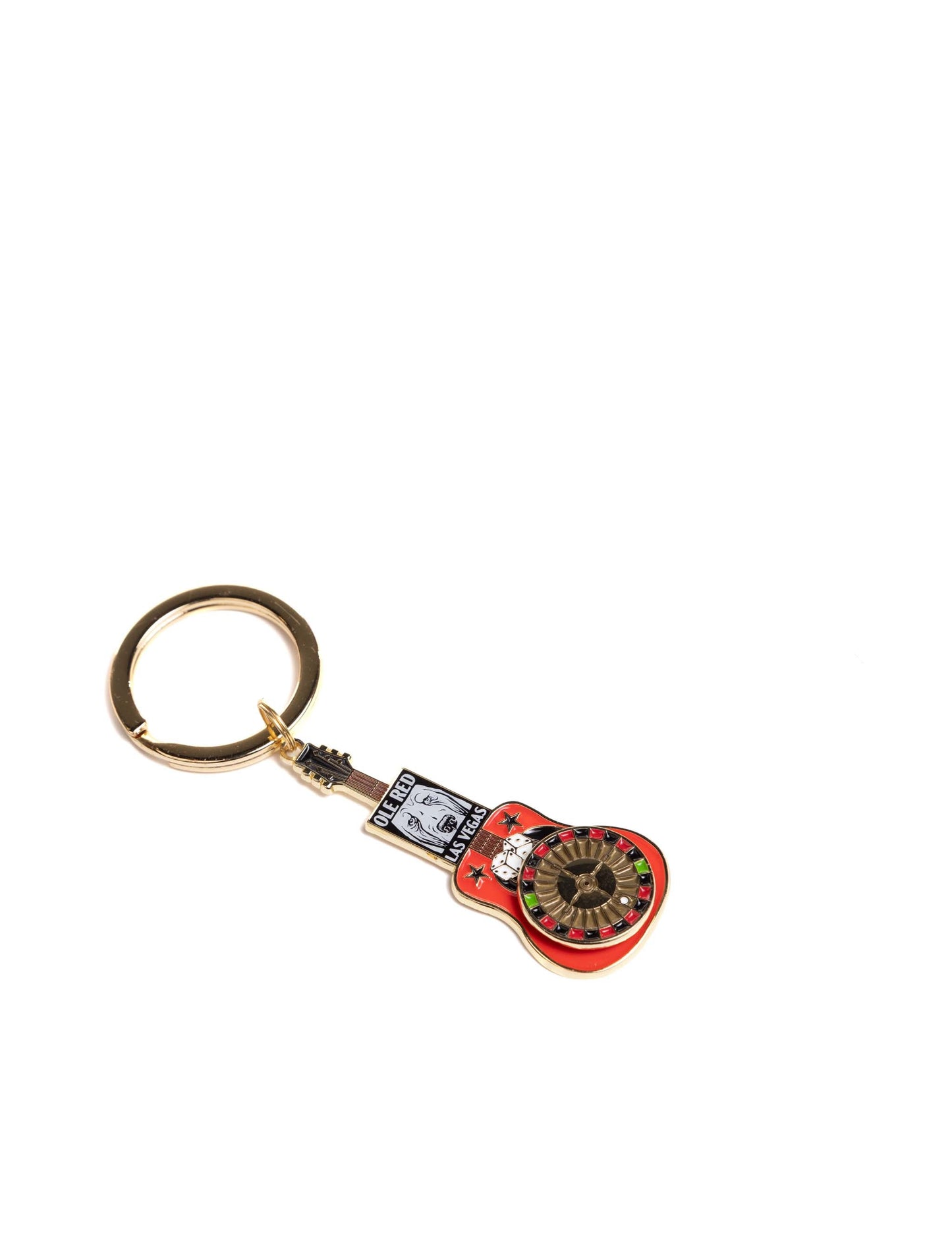 Ole Red Vegas Roulette Spinner Key Chain - SOUVENIRS