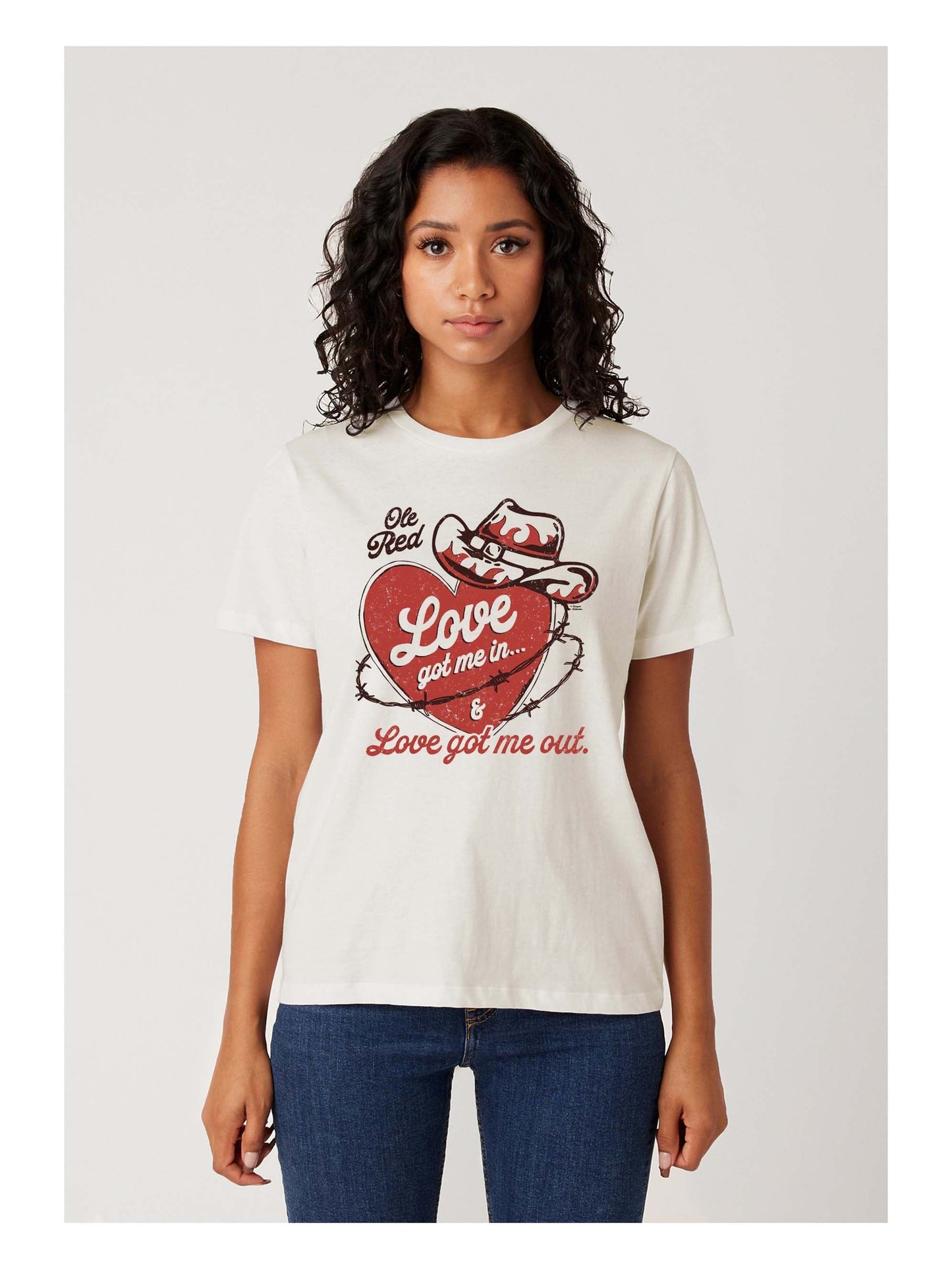 Ole Red Women’s Love In Love Out T-Shirt - S/S
